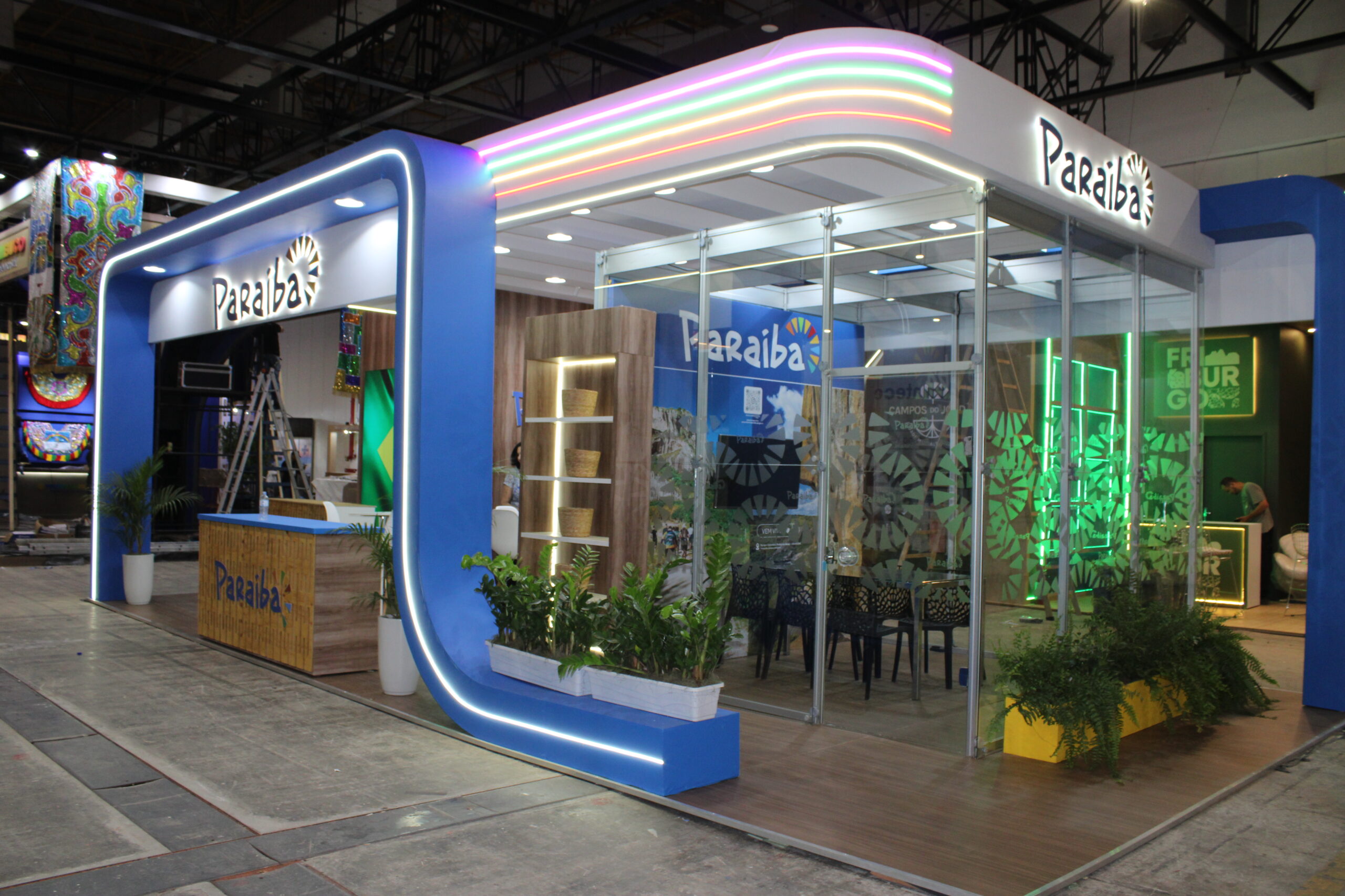 Estande da Paraíba na Abav Expo 2026