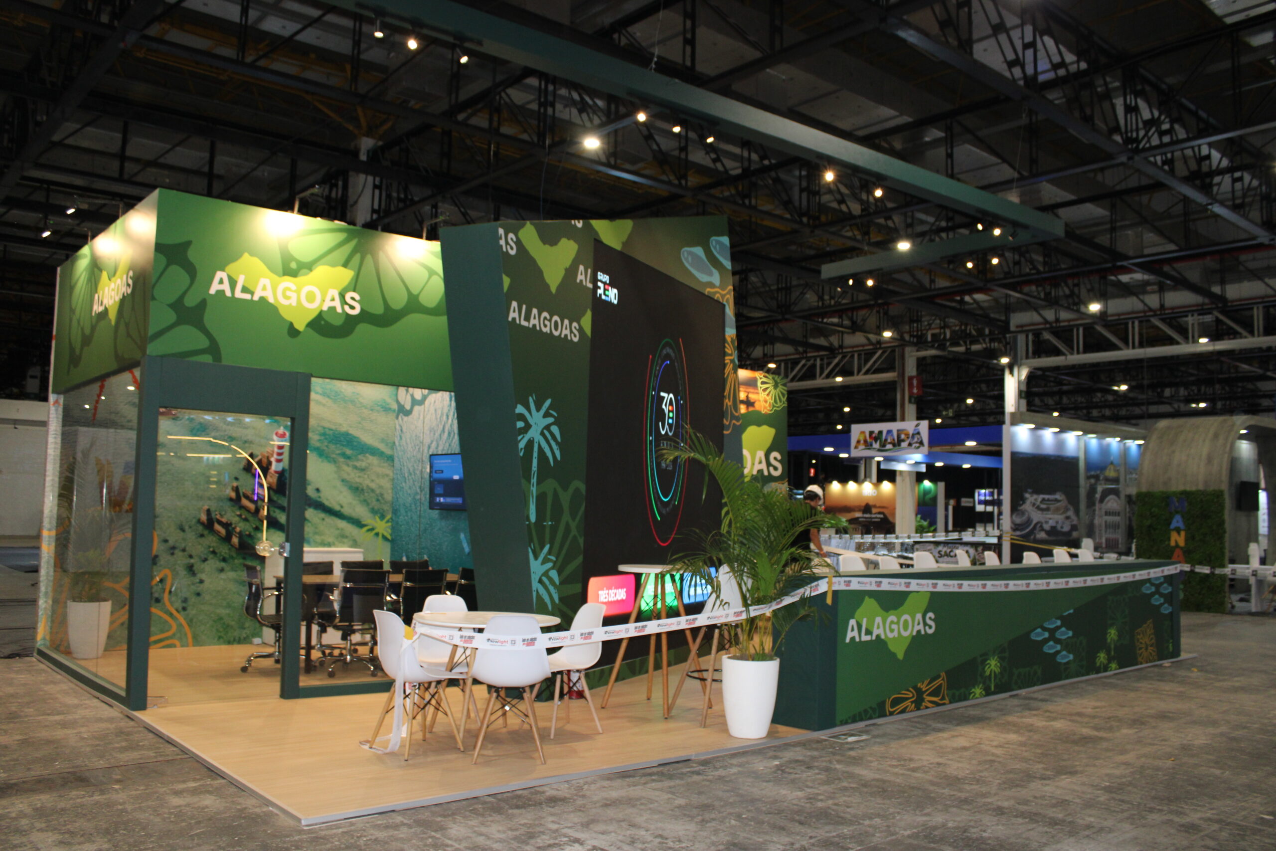 Estande de Alagoas na Abav Expo 2026
