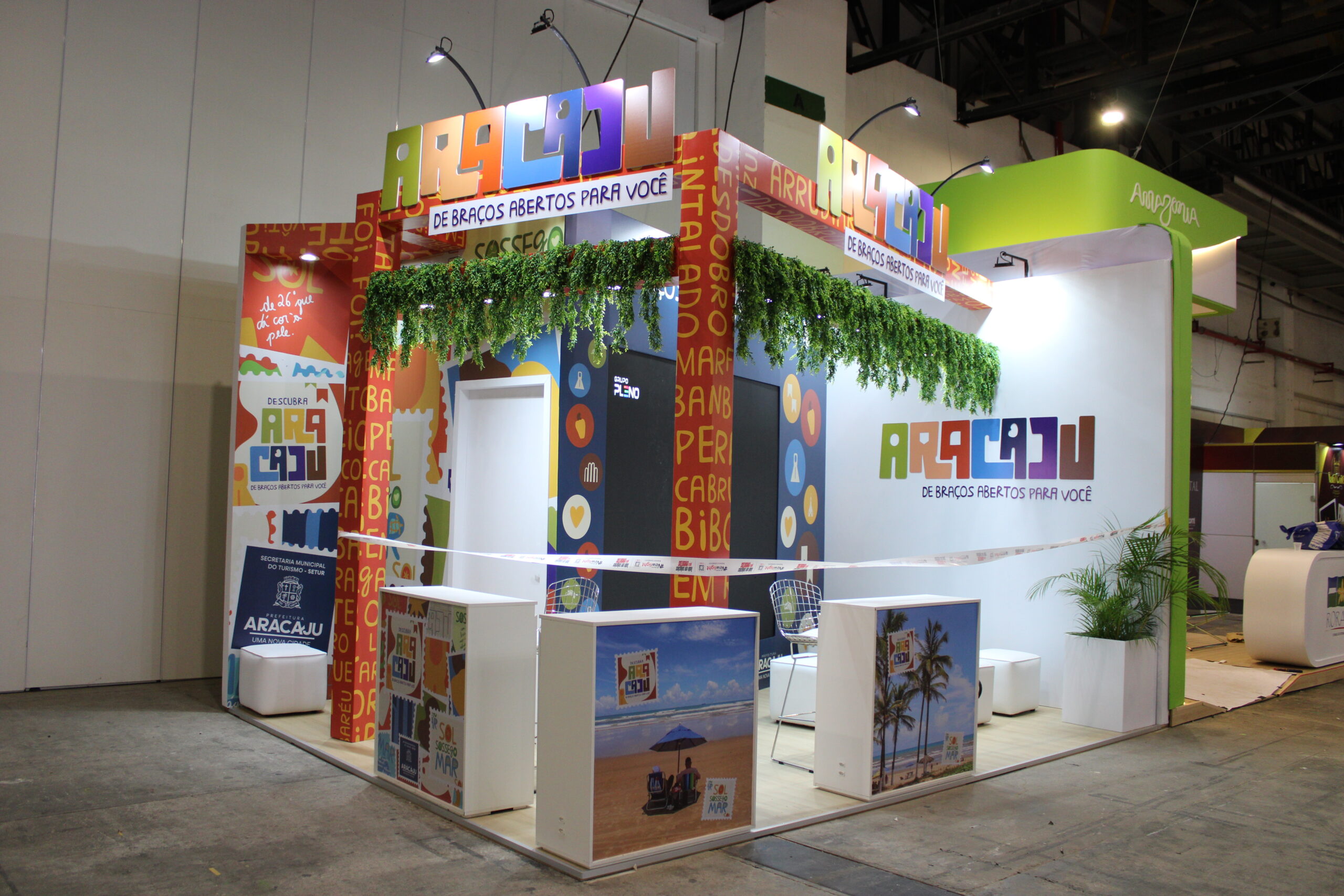Estande de Aracaju na Abav Expo 2026