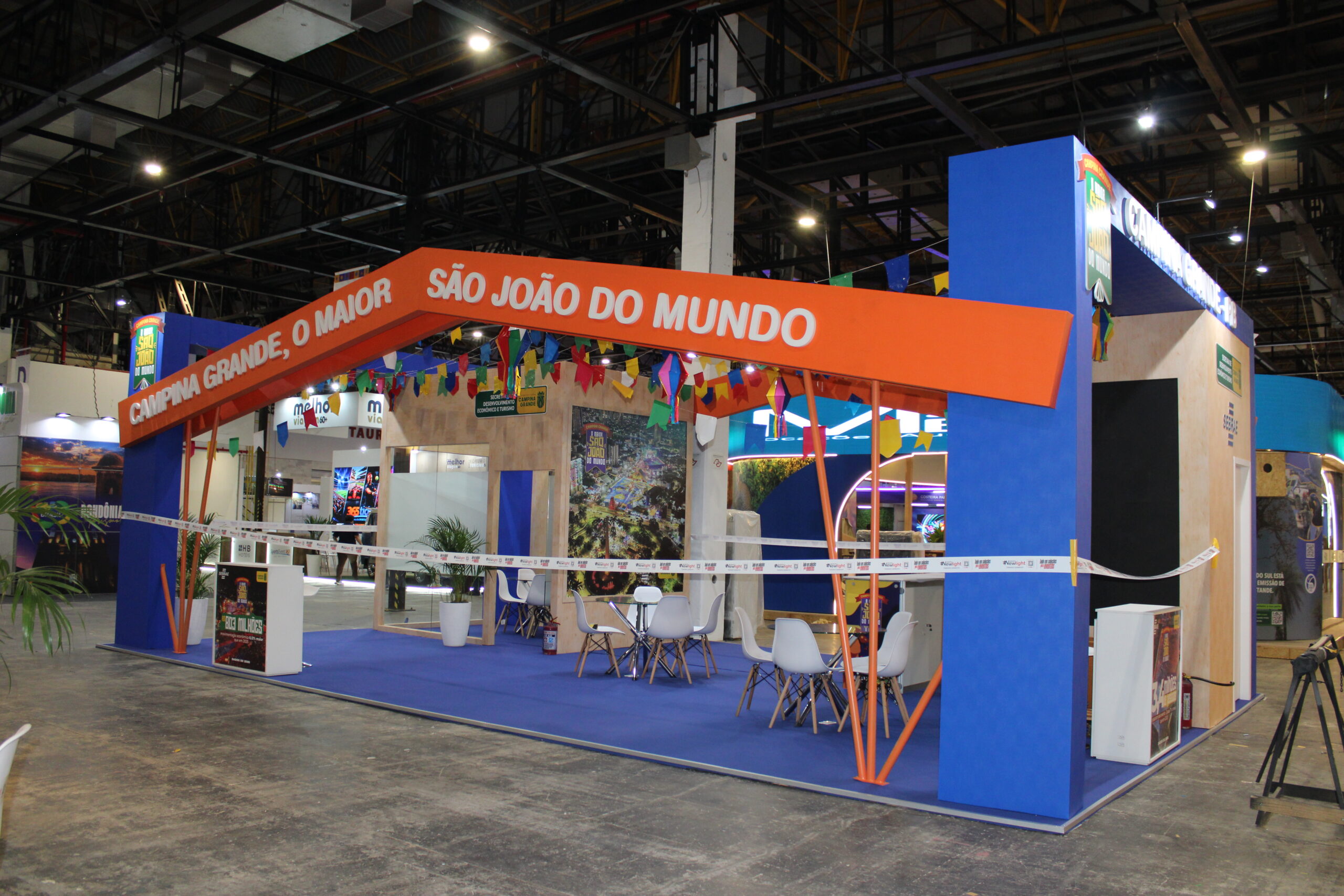 Estande de Campina Grande na Abav Expo 2026