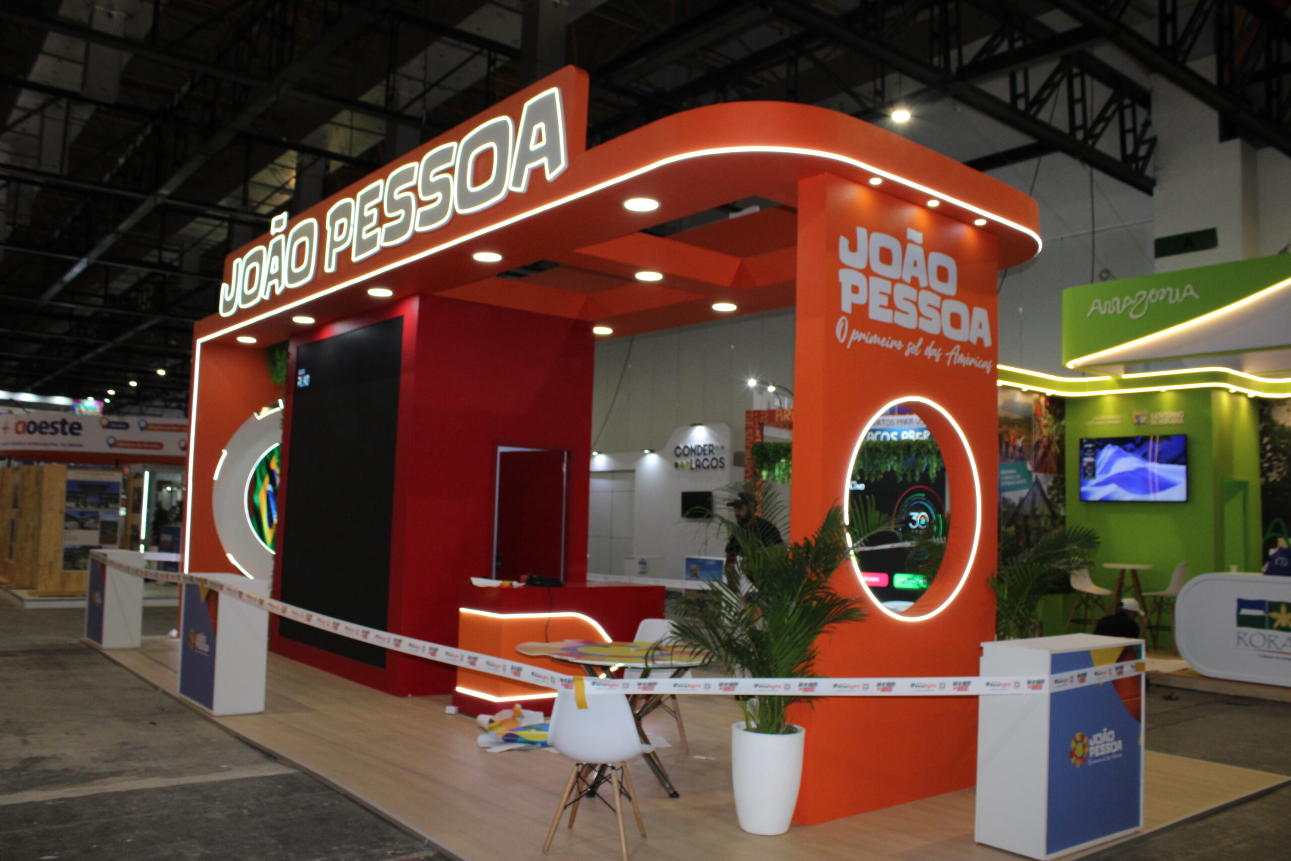 Estande de João Pessoa na Abav Expo 2026