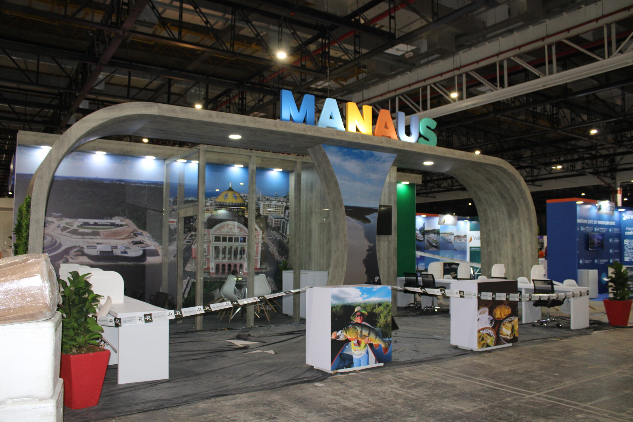 Estande de Manaus na Abav Expo 2026