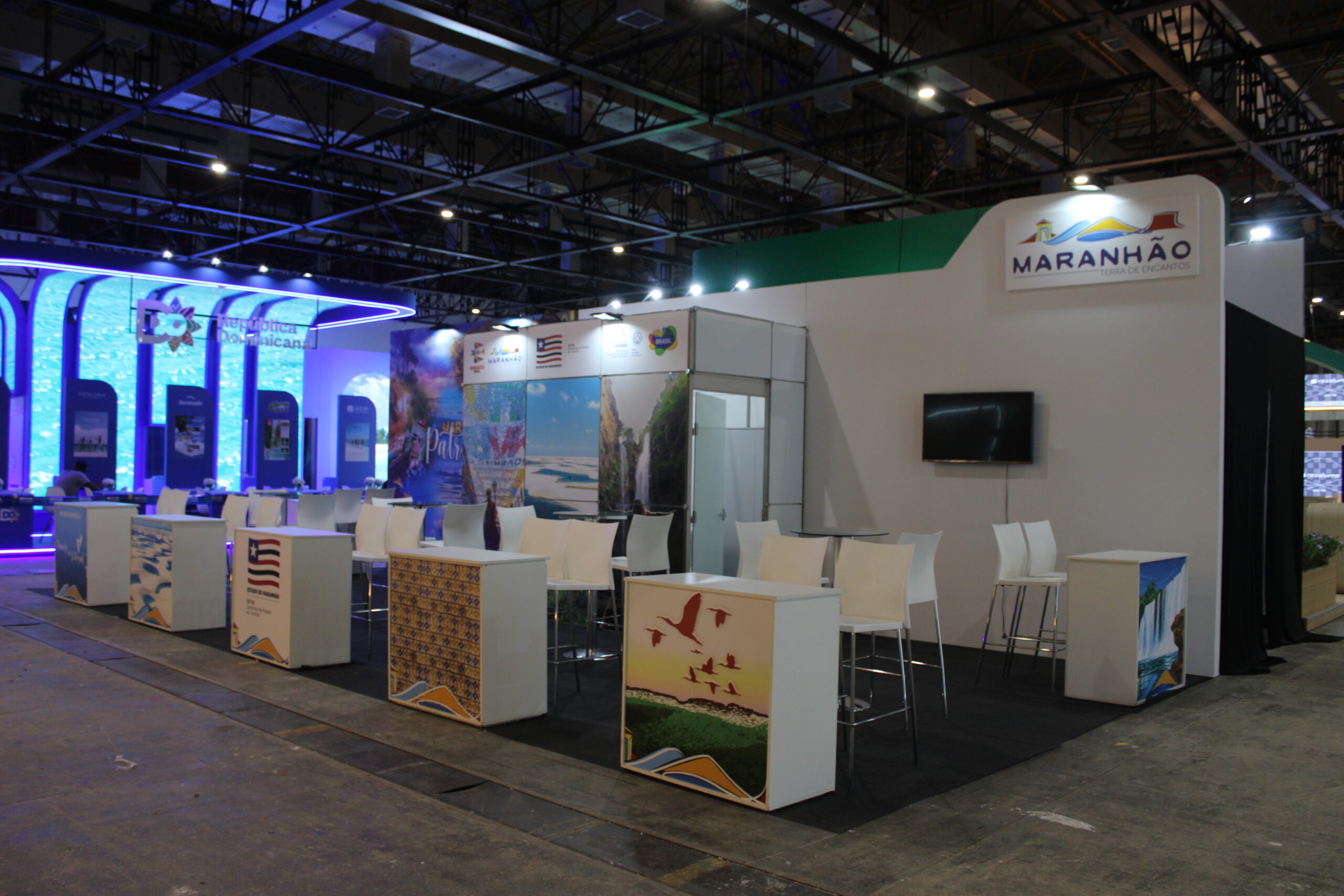 Estande de Maranhão na Abav Expo 2026