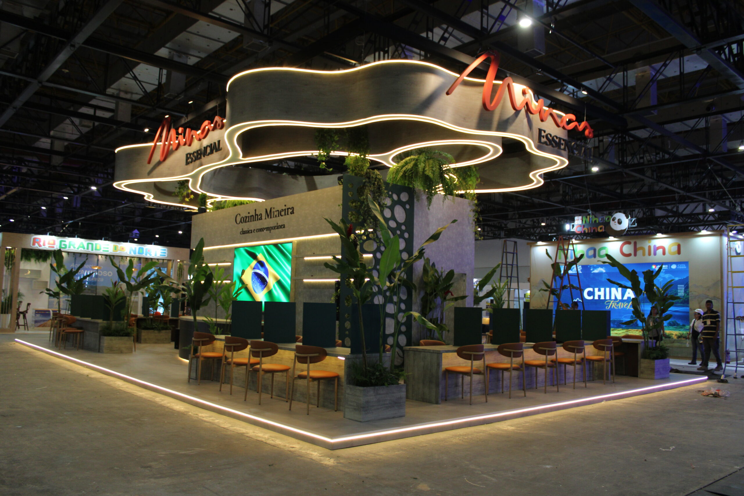 Estande de Minas Gerais na Abav Expo 2026