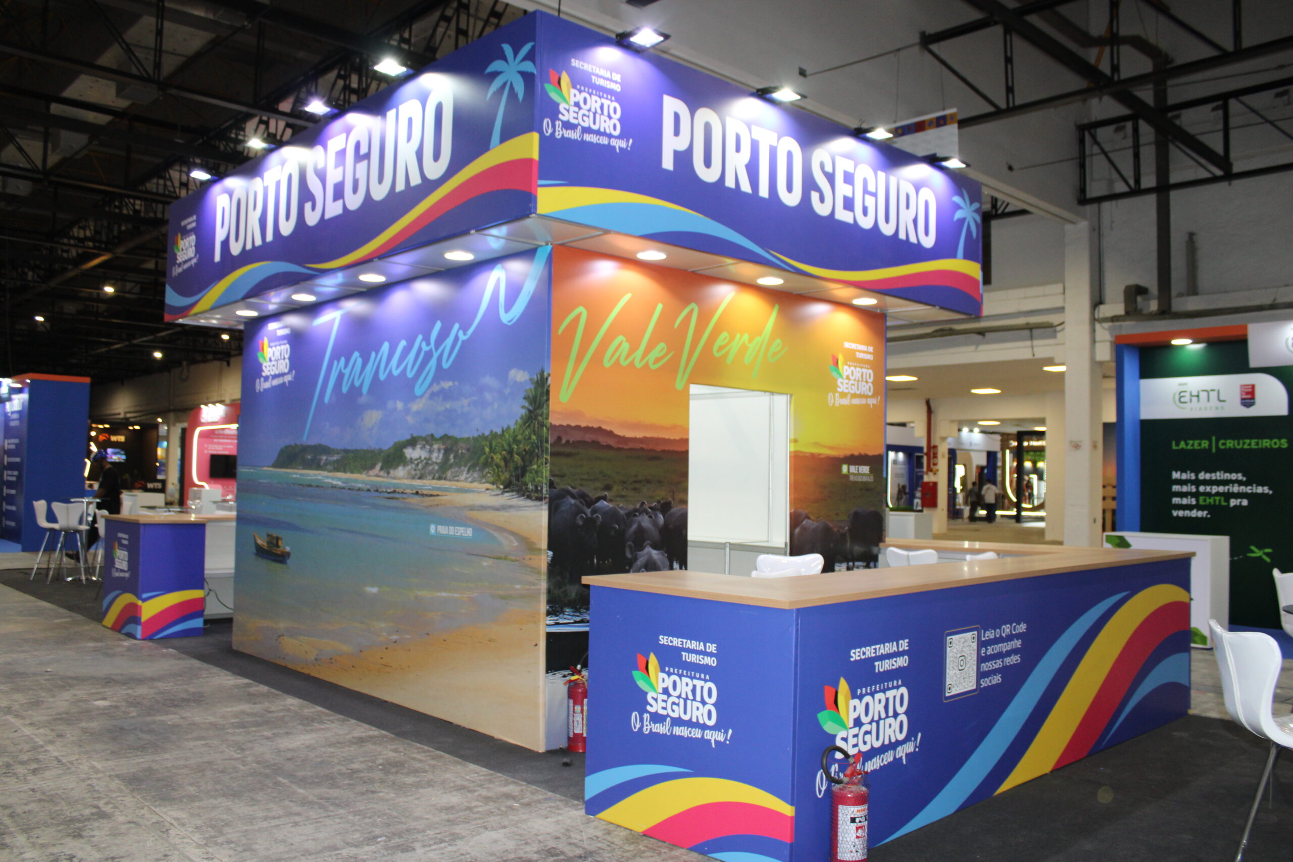 Estande de Porto Seguro na Abav Expo 2026