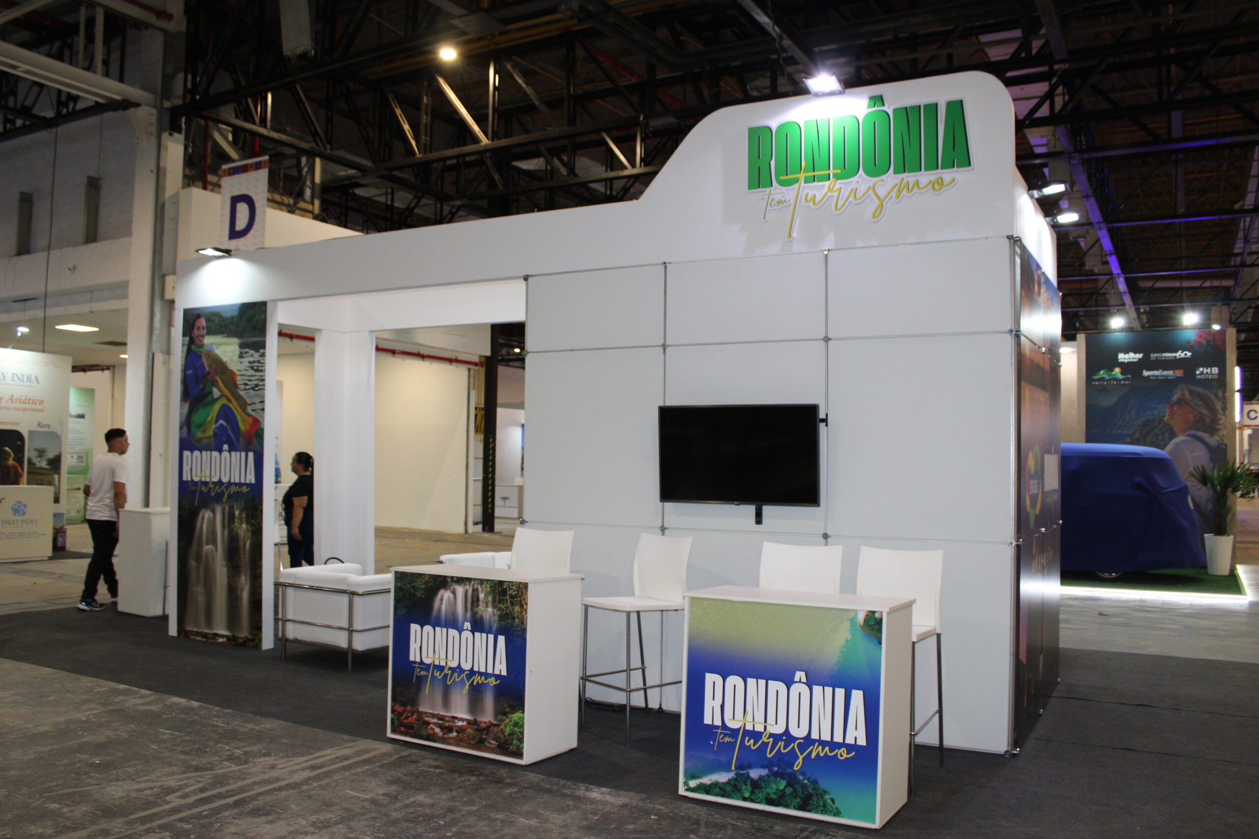 Estande de Rondônia na Abav Expo 2026