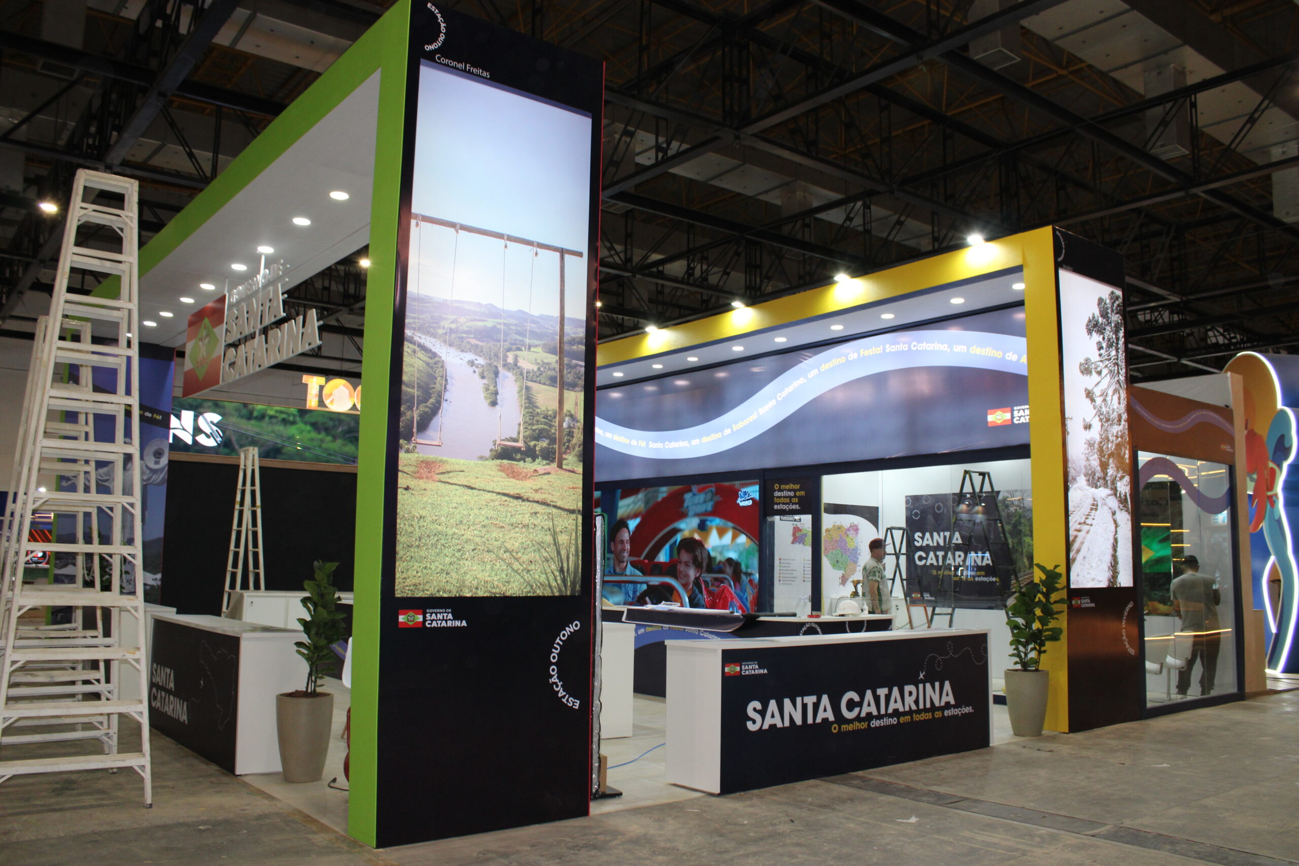 Estande de Santa Catarina na Abav Expo 2026