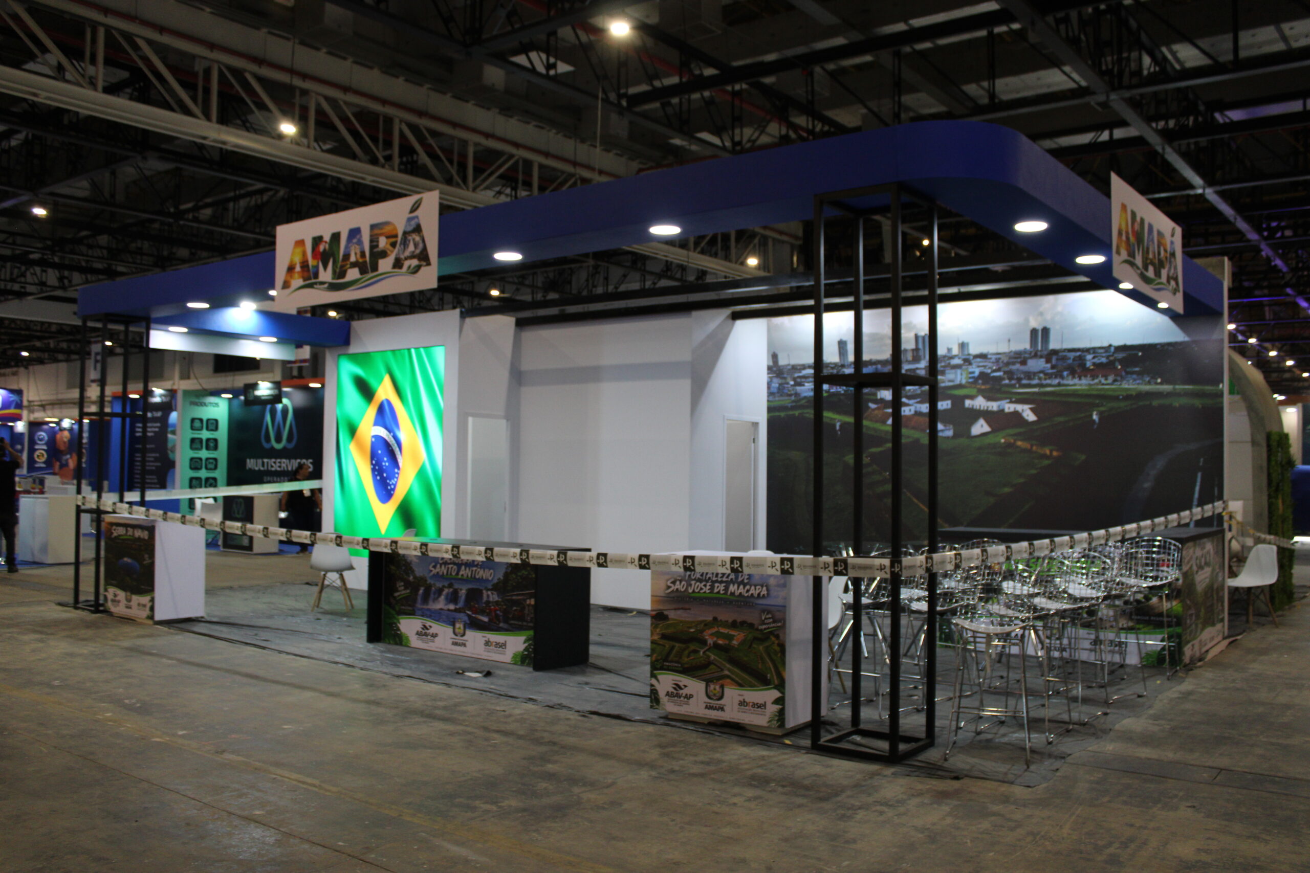 Estande do Amapá na Abav Expo 2026