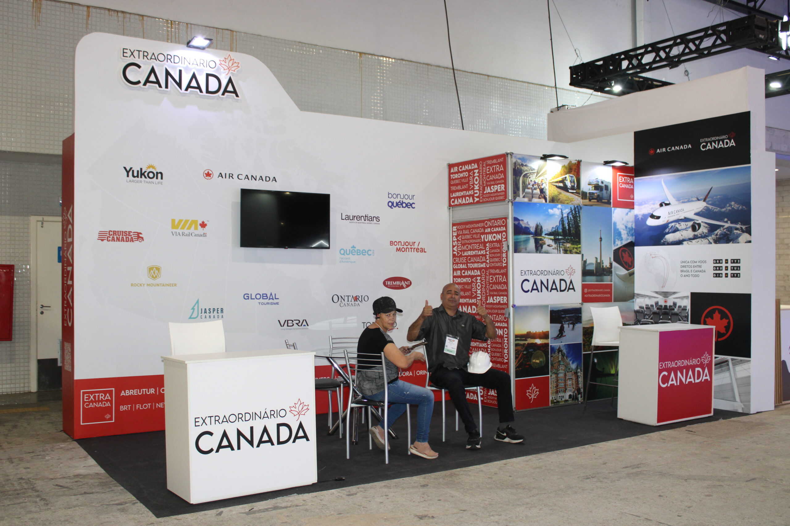 Estande do Canadá na Abav Expo 2026