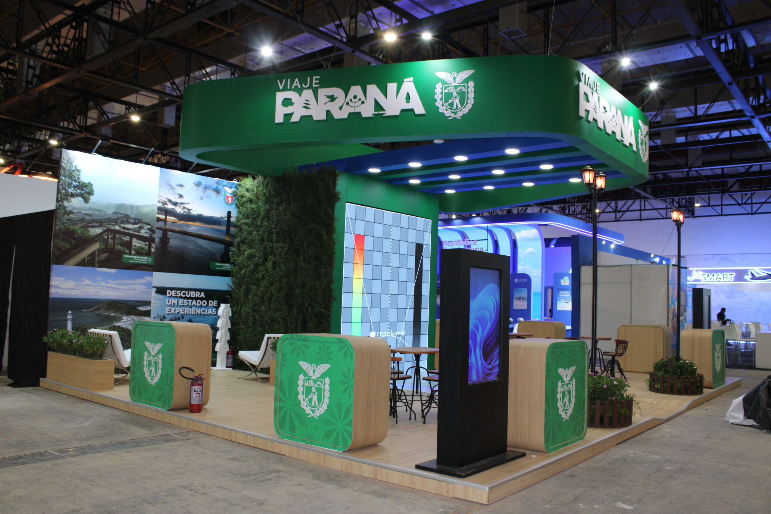 Estande do Paraná na Abav Expo 2026