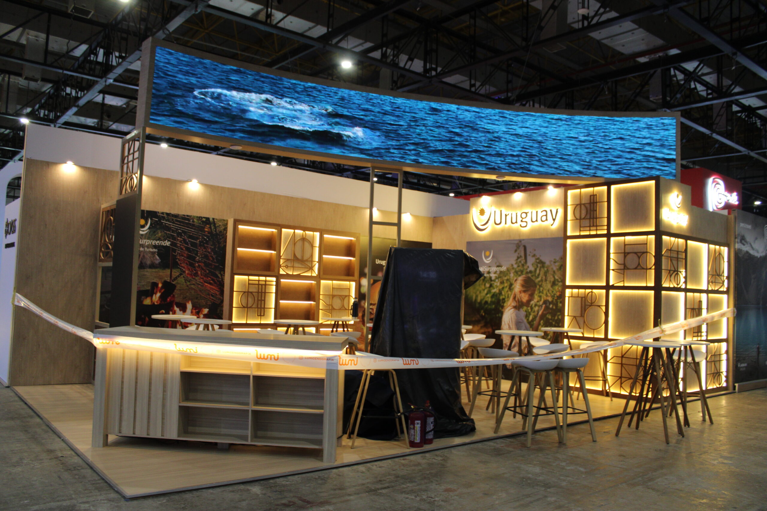 Estande do Uruguay na Abav Expo 2026