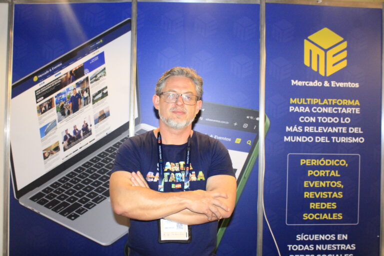 Fábio Farber, da Secretaria de Turismo de Santa Catarina