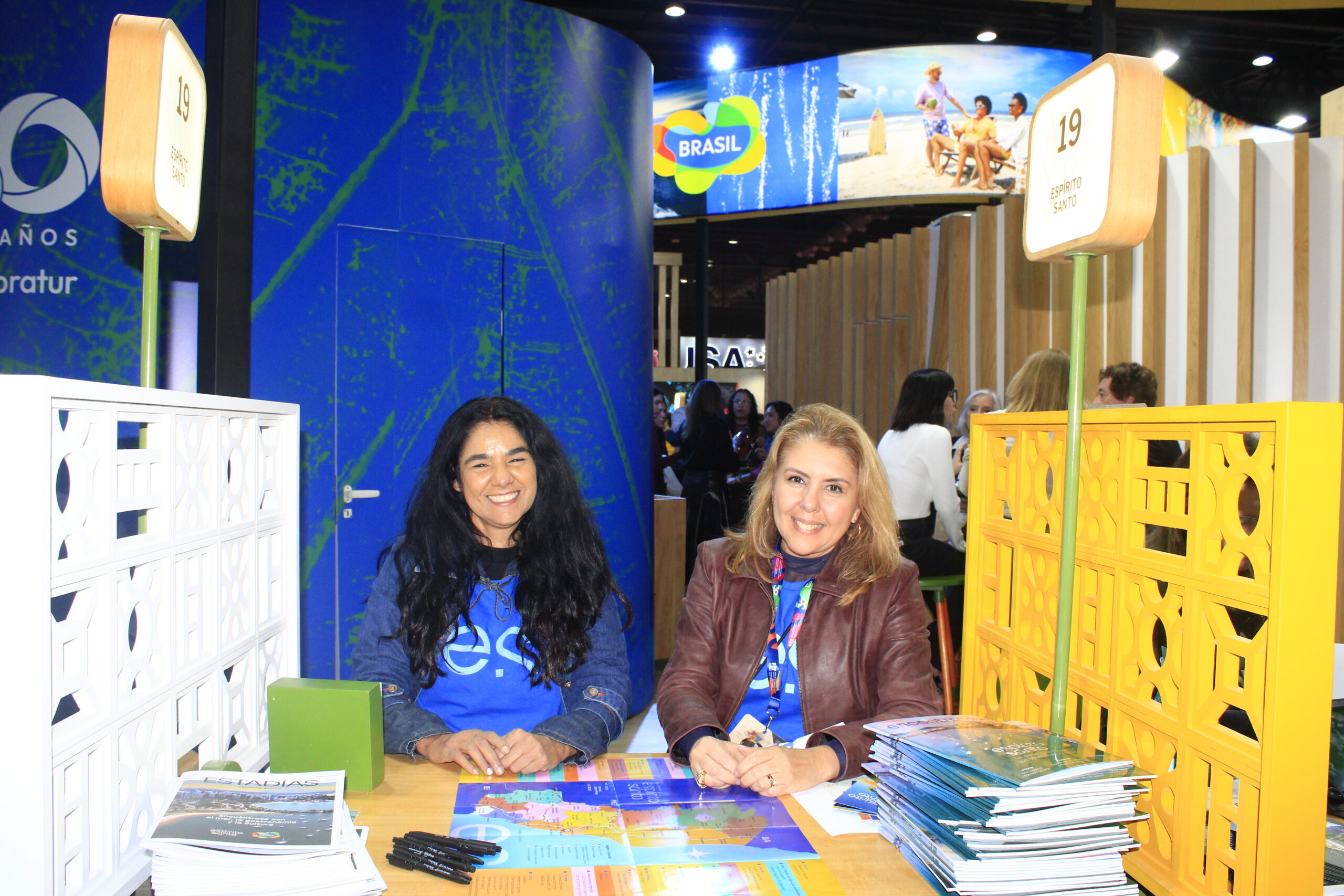 Geila Salomão, e Danielle Amorim, do Espírito Santo