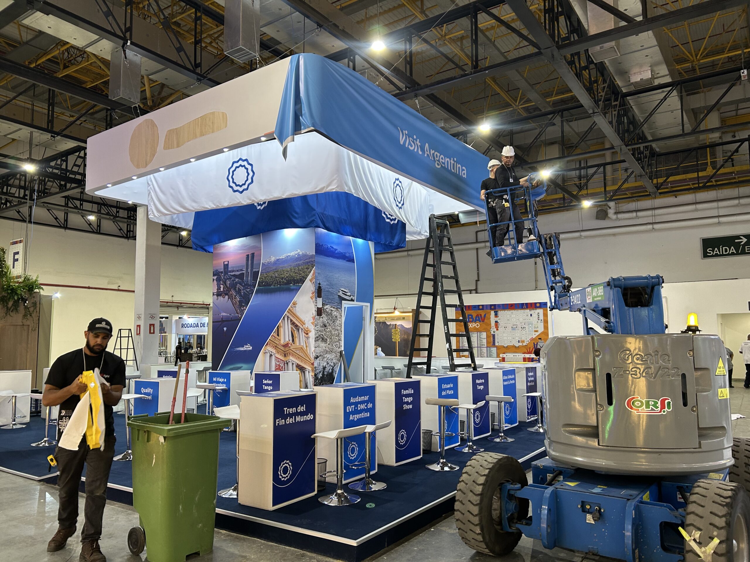 Estande da Argentina na Abav Expo 2026