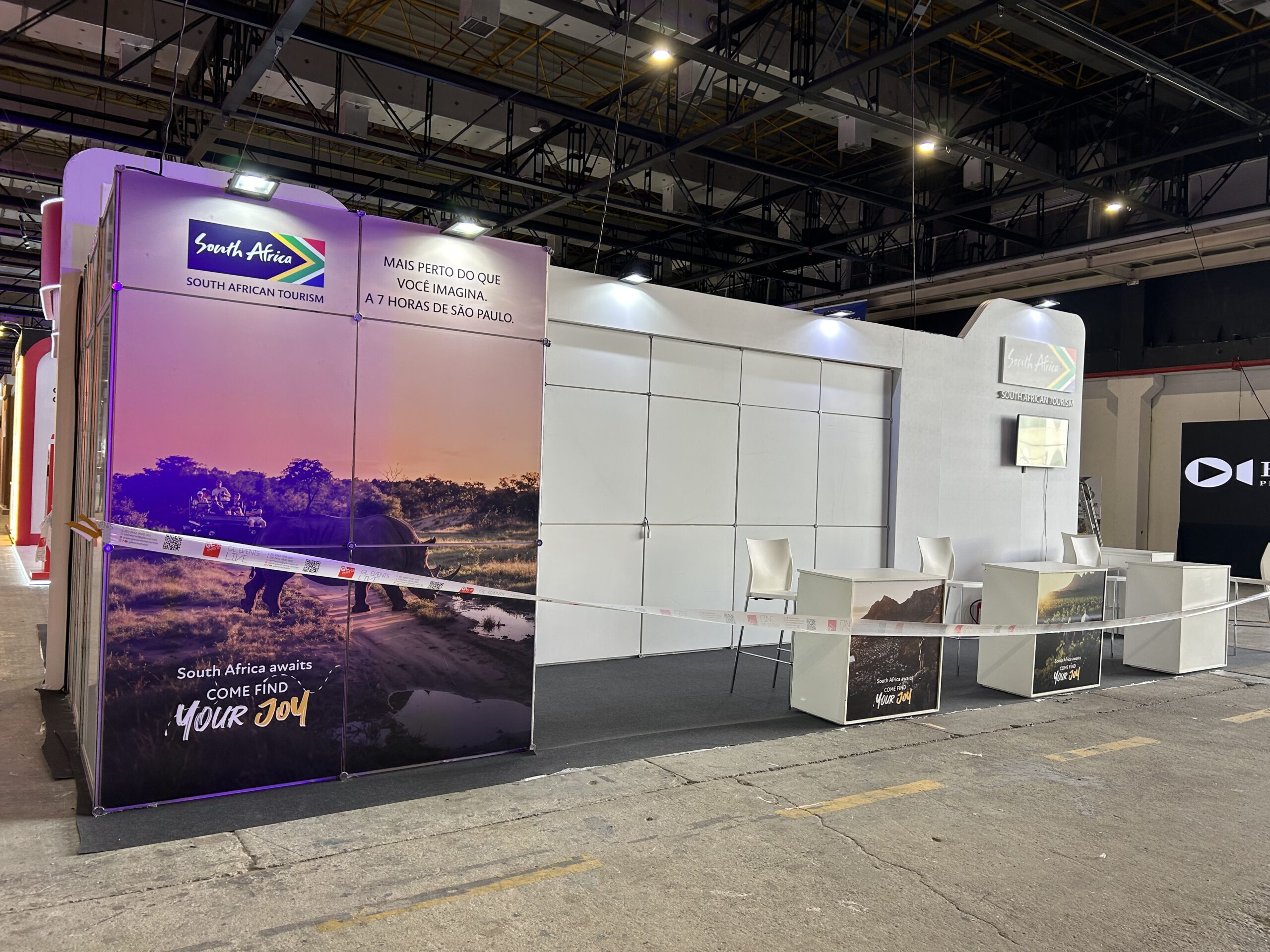 Estande da África do Sul na Abav Expo 2026
