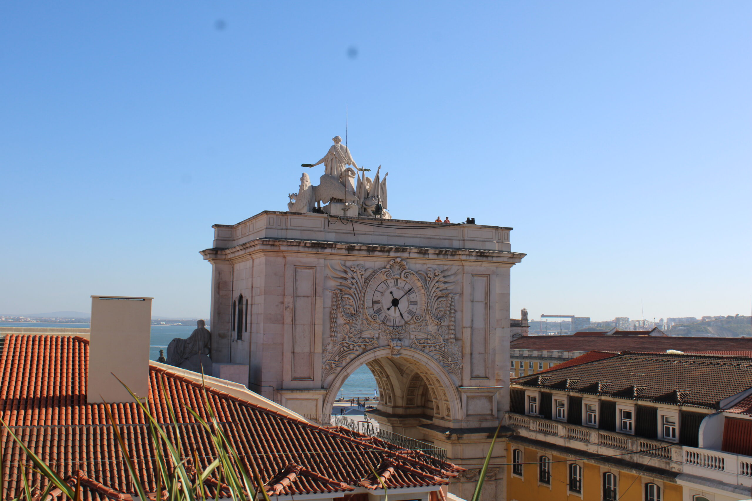 Pontos turísticos de Lisboa foram explorados durante o passeio