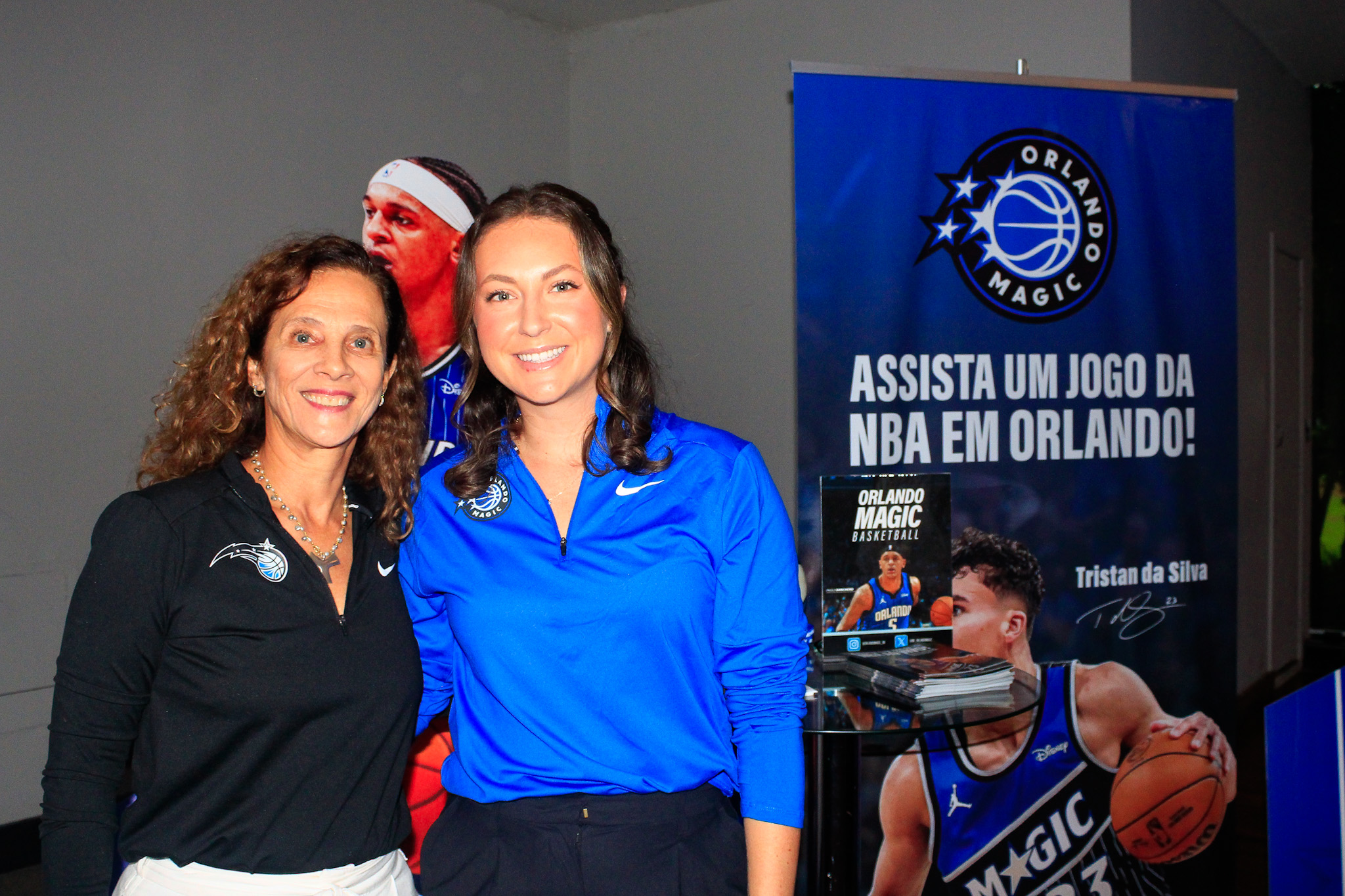 Jane Terra e Danielle Klein, da Orlando Magic
