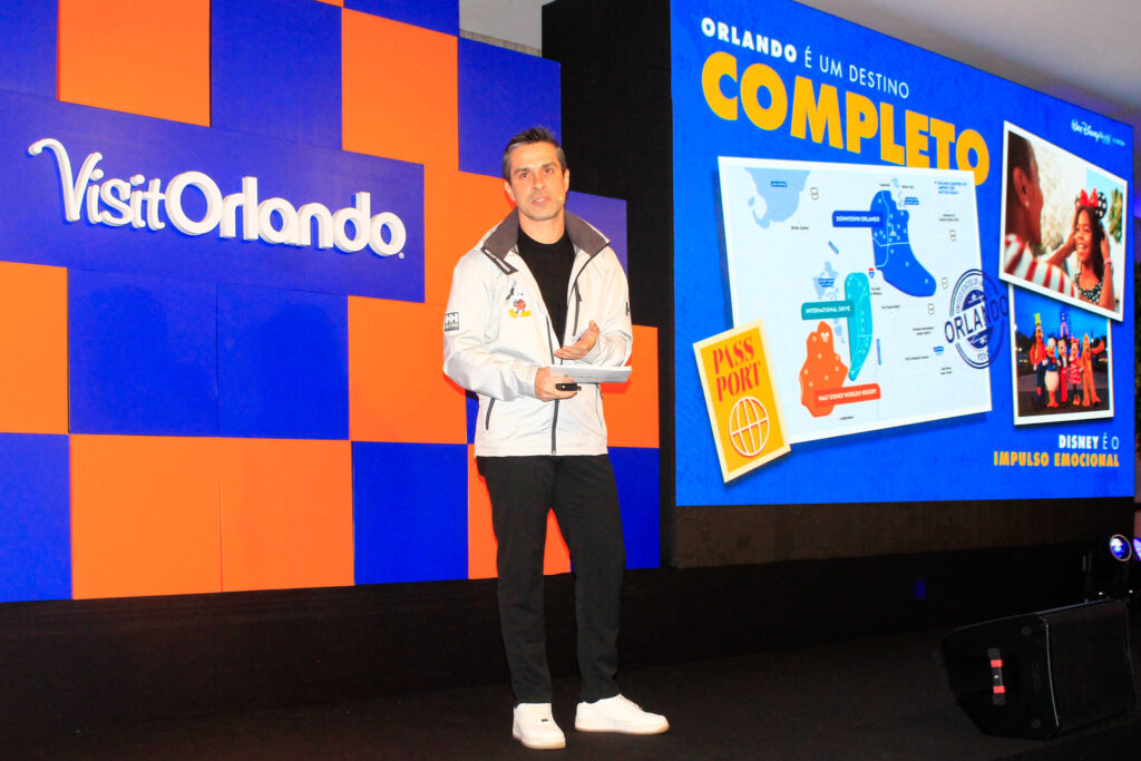 Parques antecipam novidades de 2027 em treinamento do Visit Orlando em São Paulo Visit Orlando parques