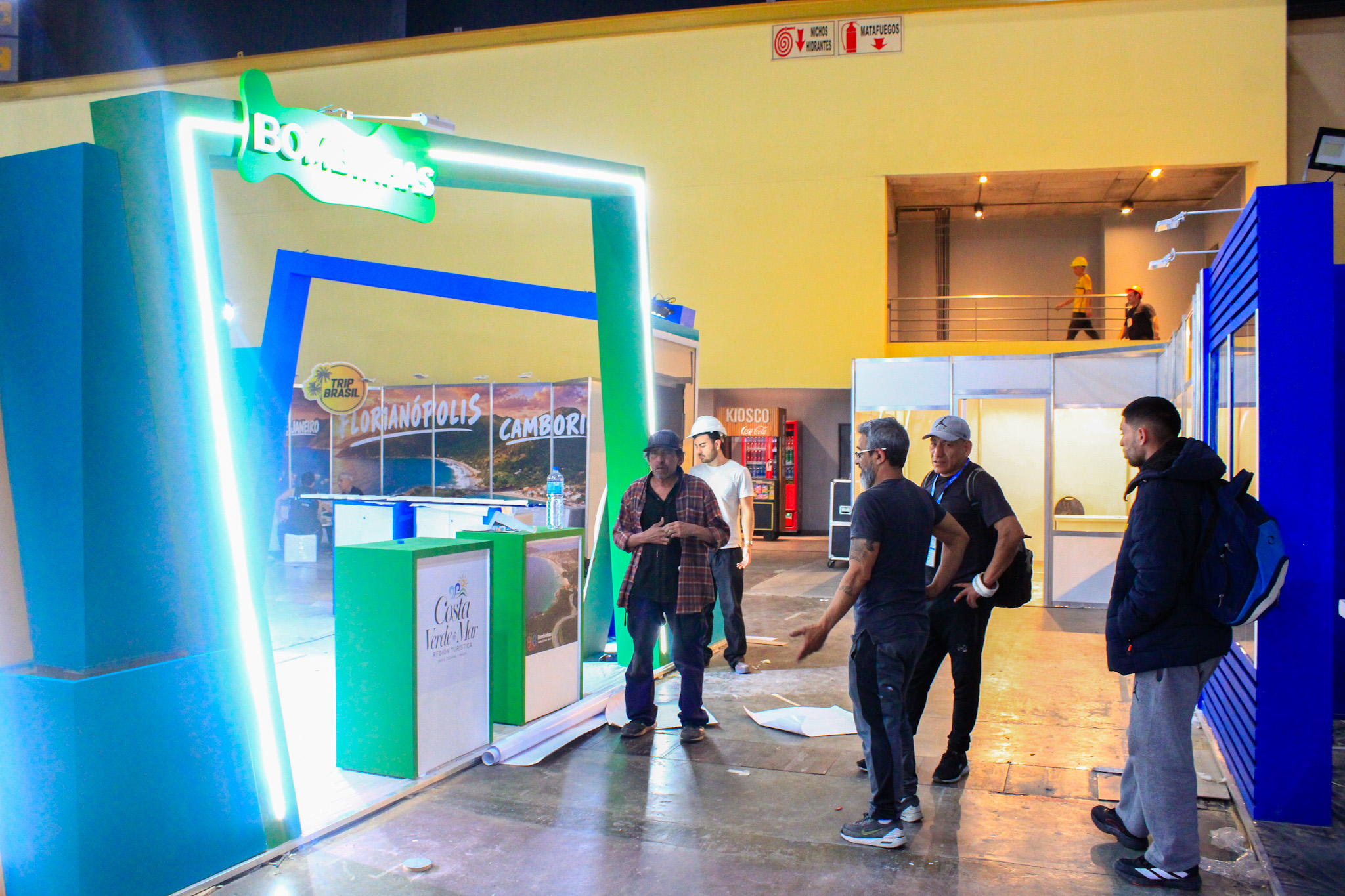 O conglomerado Costa Verde & Mar também marca presença na feira