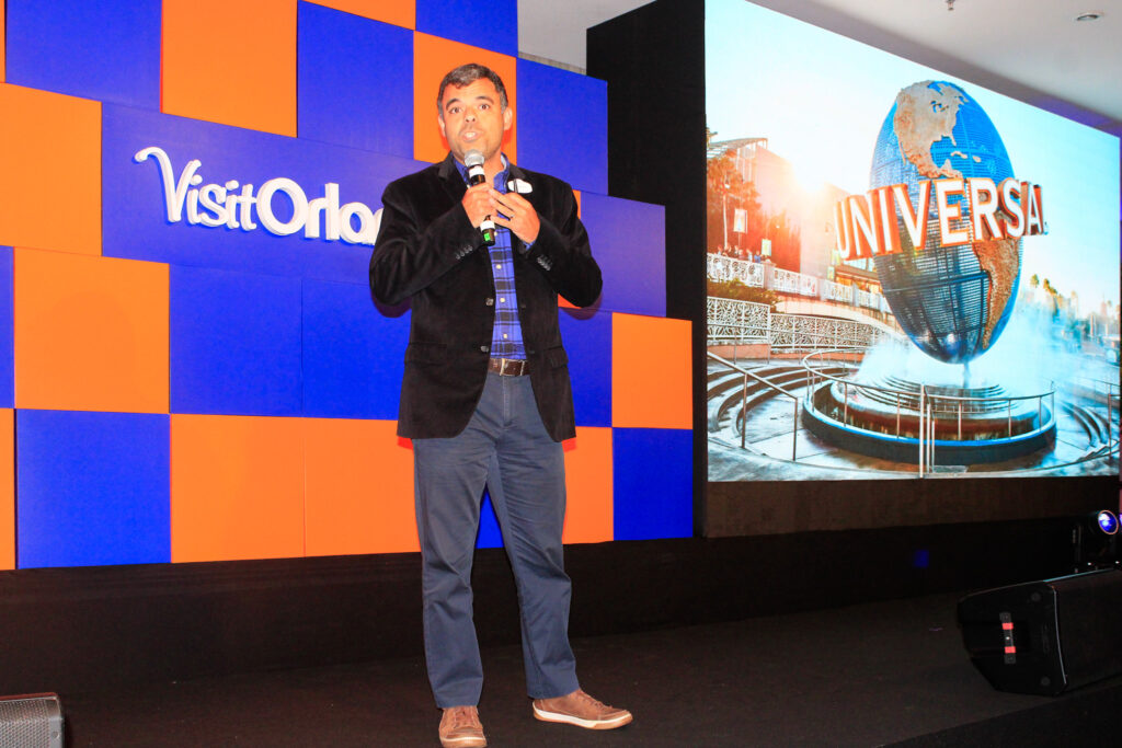 Parques antecipam novidades de 2027 em treinamento do Visit Orlando em São Paulo Visit Orlando