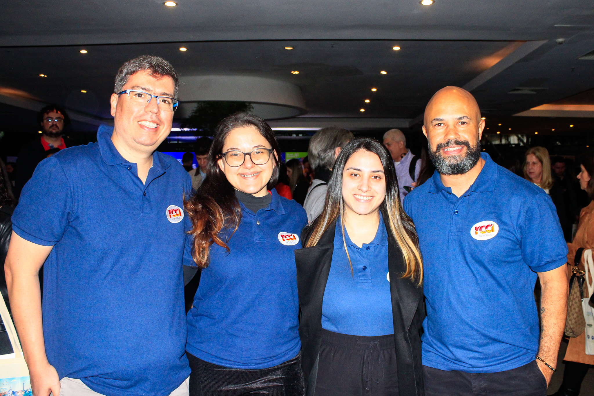 Rodrigo Pacheco, Luísa Tavares, Larissa Ferreira, Fabiano Araújo, da RCA