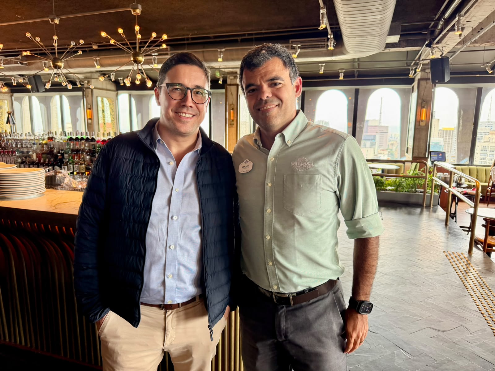 Martim Diniz e Renato Gonçalves, da Universal Destinations