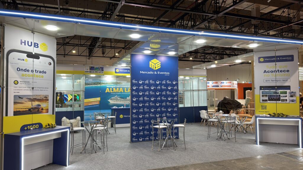 M&E prepara ativações especiais em seu estande durante a Abav Expo 2026 M&E prepara ativações especiais em seu estande durante a Abav Expo 2026