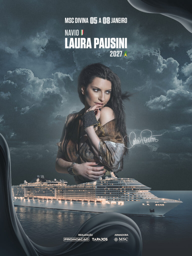 Laura Pausini anuncia cruzeiro no Brasil e prepara dois shows exclusivos Laura Pausini
