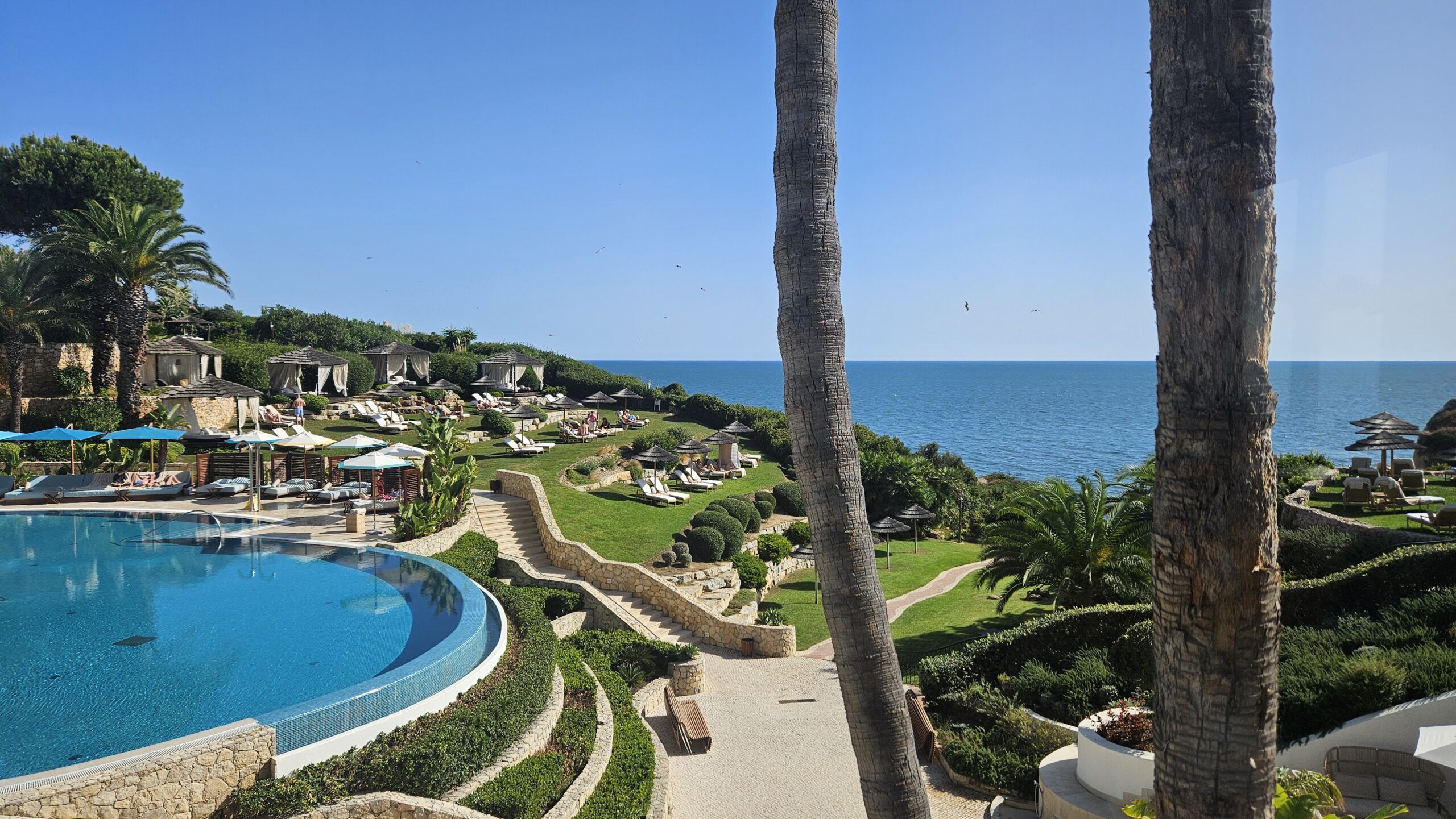 Vista para o oceano no Vila Vita Parc Resort & Spa, em Porches, no Algarve