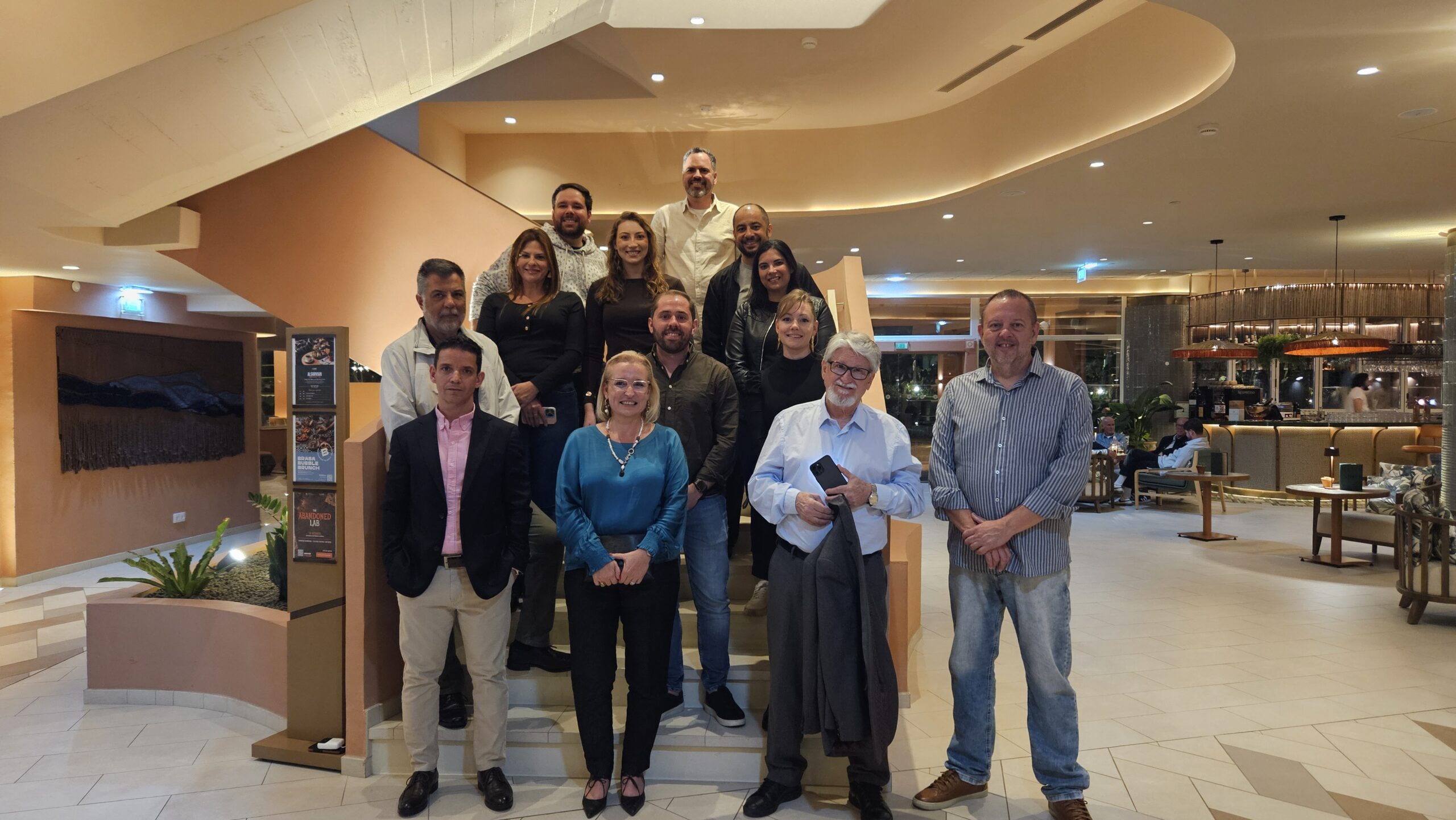 Operadores brasileiros no Hotel Hyatt Regency, no Algarve