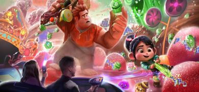 Sugar Rush ganha atração interativa no Tokyo Disneyland em abril de 2027 Sugar