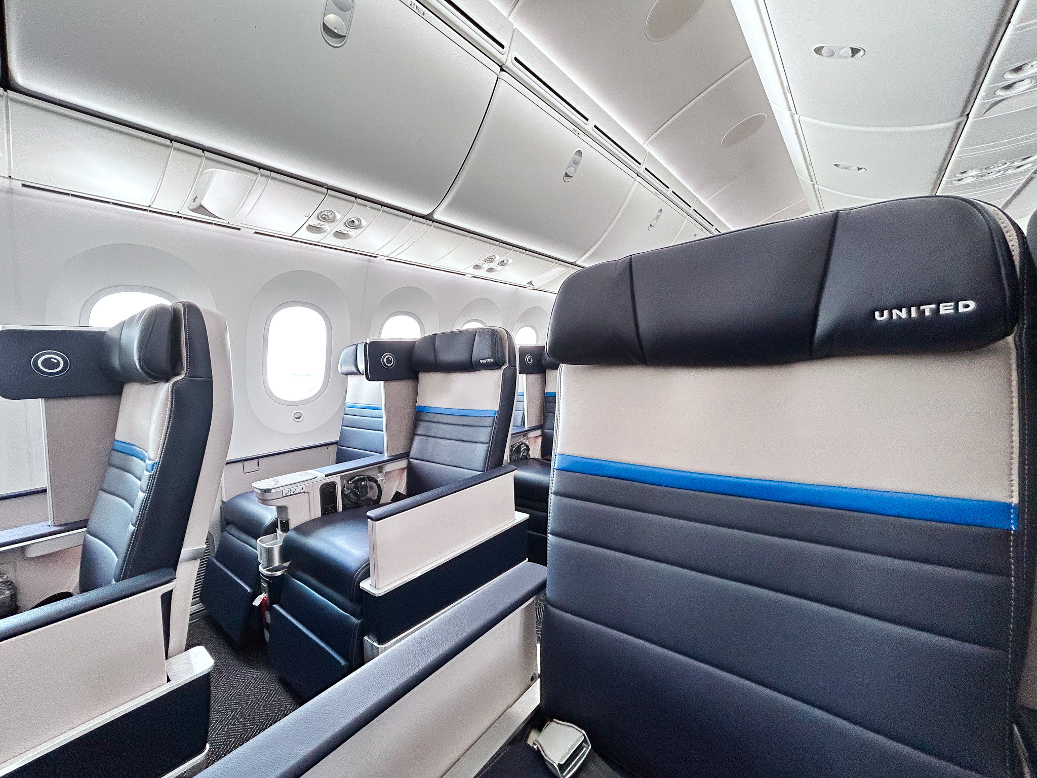 Assentos Premium da United Airlines