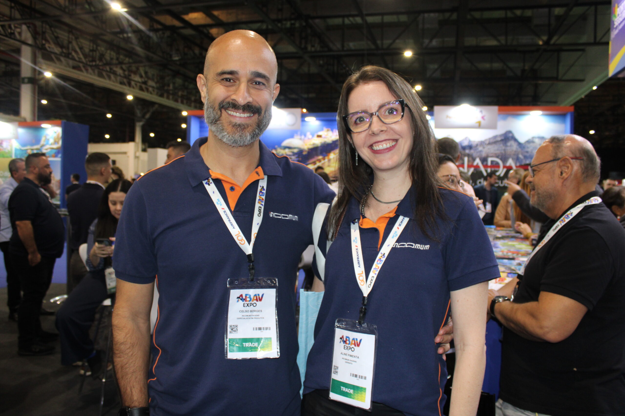 Celso Borges e Aline Pimenta, da Incomum Viagens