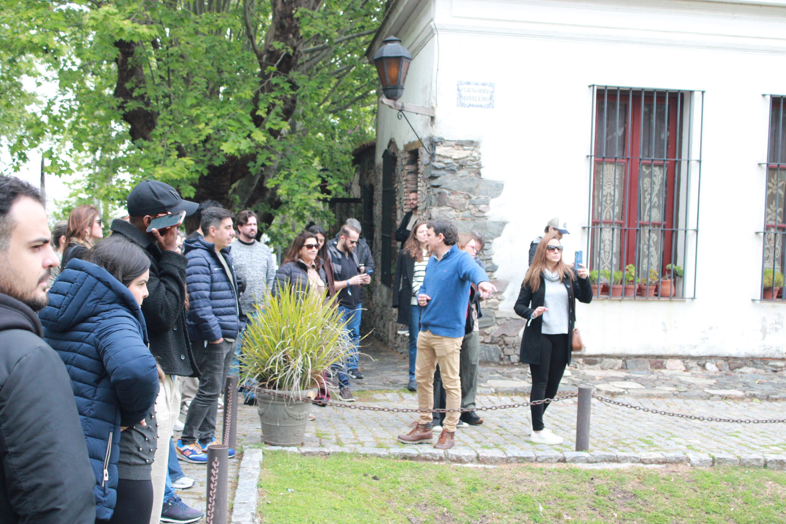 Colonia del Sacramento integrou a agenda de visitas do Agente Tá On na Estrada Internacional.JPG