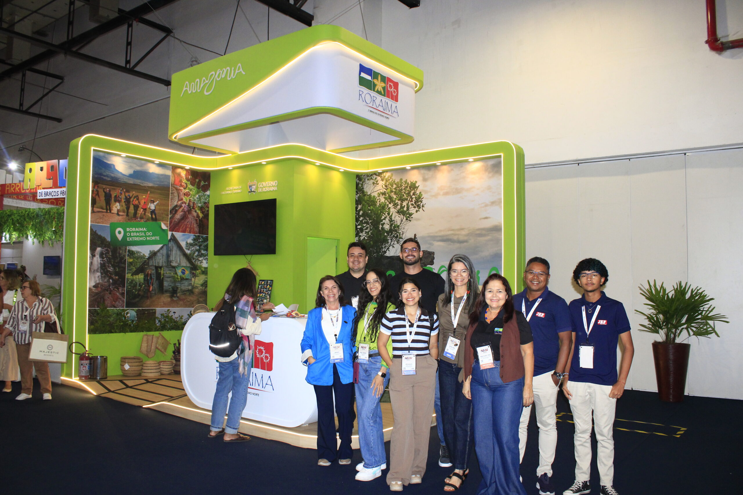 Delegação de Roraima na Abav Expo 2026