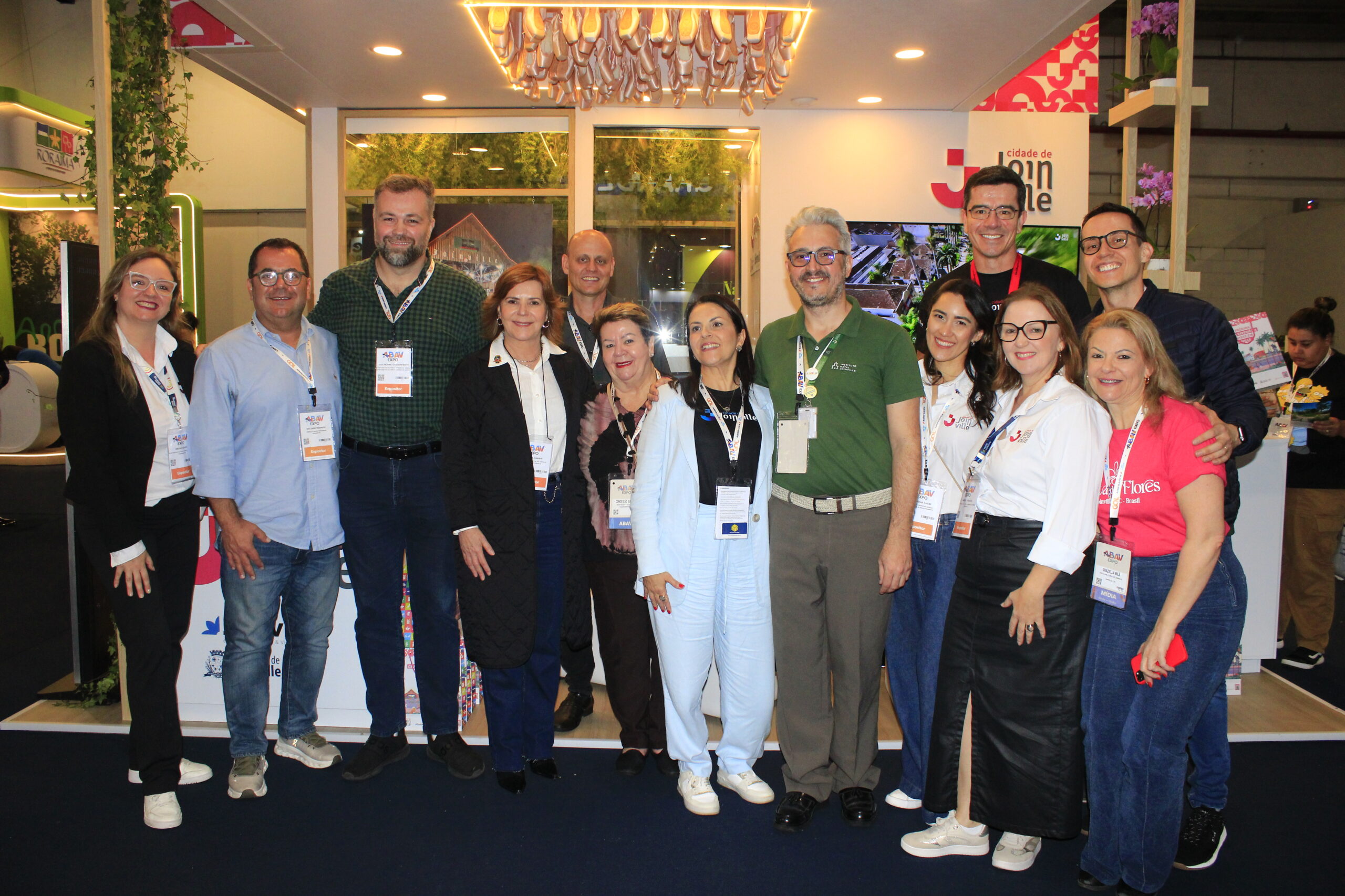 Delegaçãod e Joinville na Abav Expo 2026