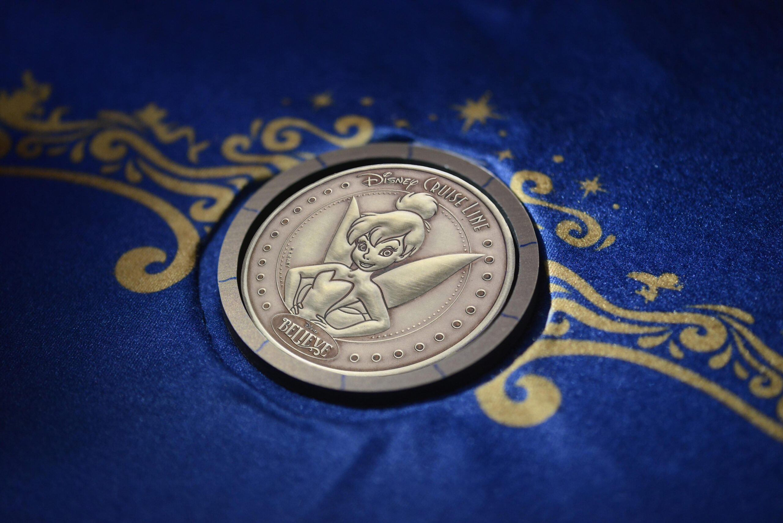 The Disney Believe reached yet another construction milestone - the keel laying ceremony. This longstanding maritime custom involves a specially crafted coin that is ceremoniously placed, temporarily, under the ship's keel. This tradition is said to bestow good fortune to the ship and its future crew before setting sail. (Robert Fieback, photographer)