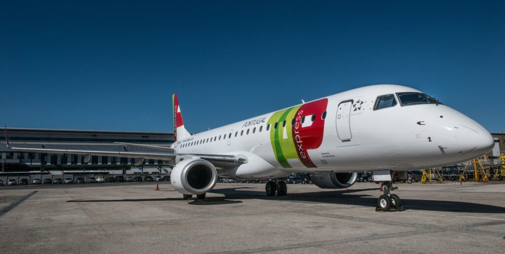 Embraer retoma acordo com empresa do Grupo TAP para atender frota de 19 E-Jets Embraer