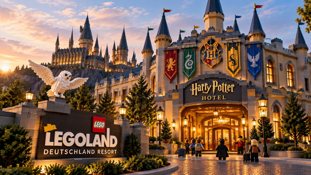 Harry Potter terá 1º hotel temático na Legoland da Alemanha Harry Potter terá 1º hotel temático na Legoland da Alemanha