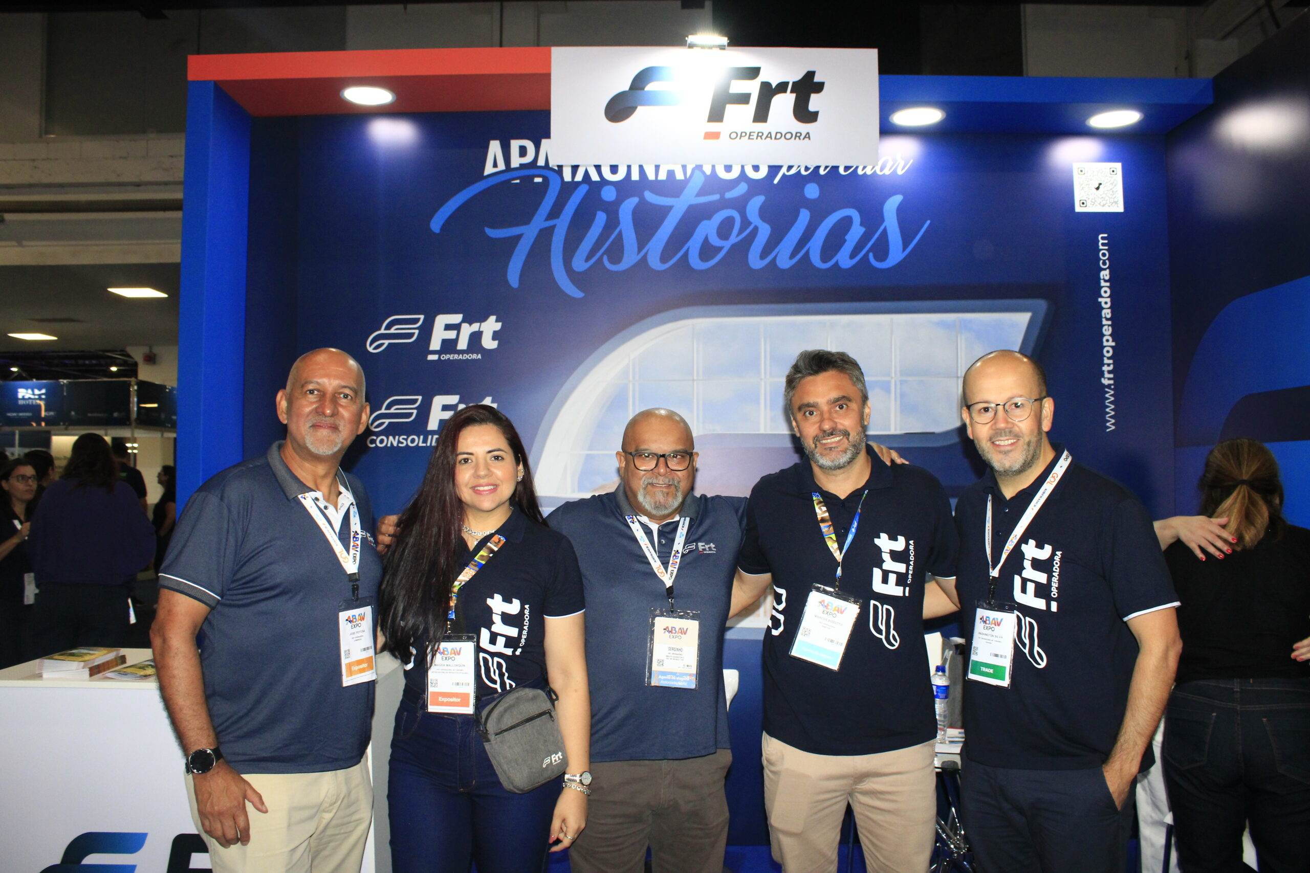 Equipe da FRT na Abav Expo 2026