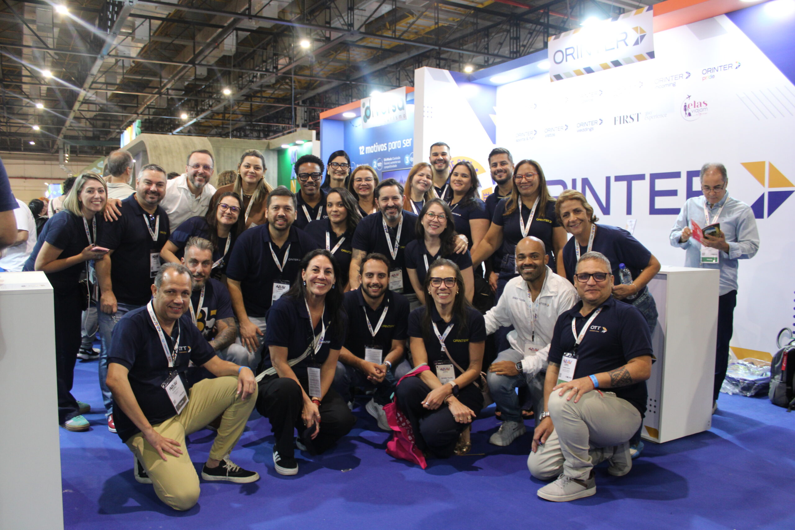 Equipe da Orinter na Abav Expo 2026