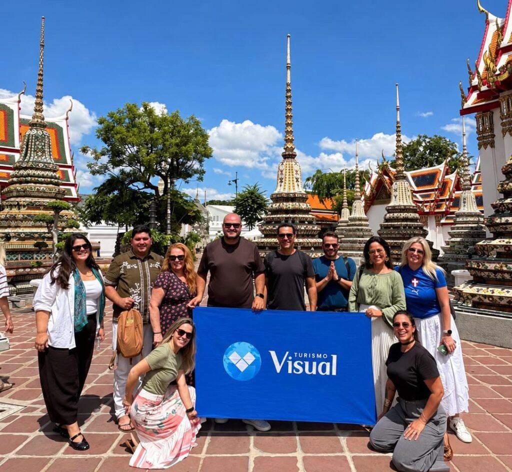 Visual Turismo leva agentes de viagens à Tailândia em roteiro de capacitação Tailândia