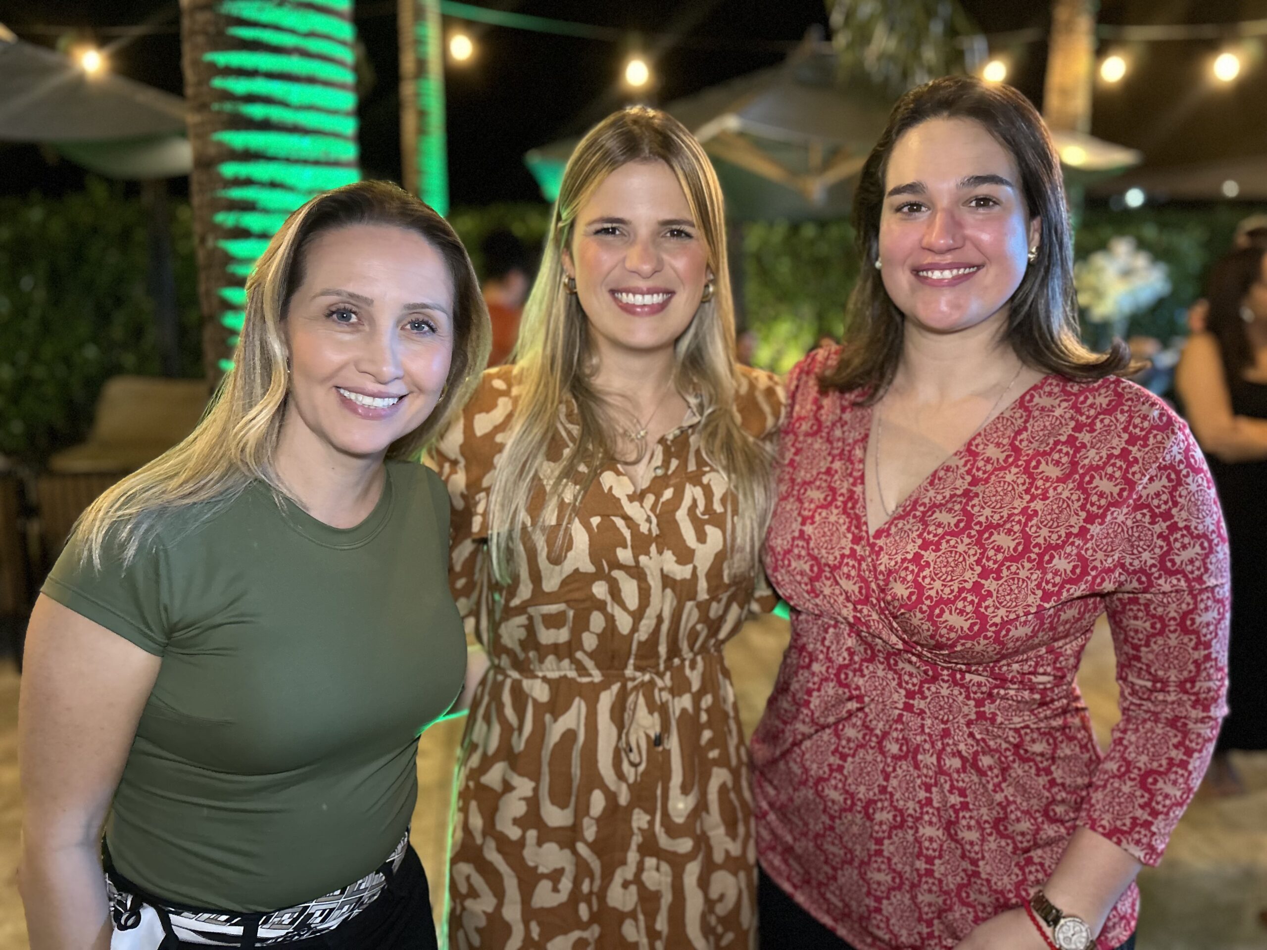 Fabiane Batista, Ana Carolina Rocha e Glaucia Roque, da Latam