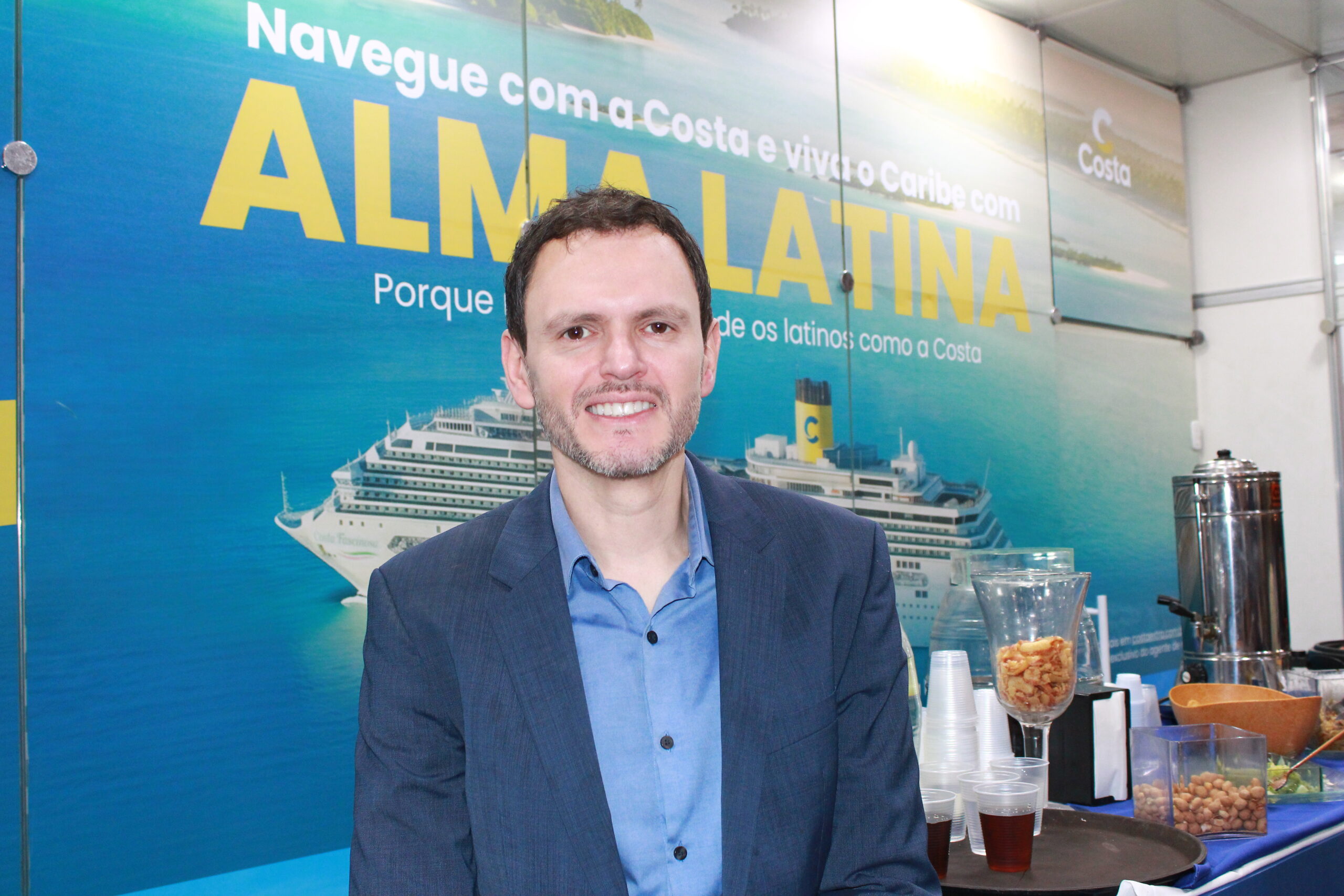 Rui Ribeiro, diretor comercial da Costa Cruzeiros no Brasil