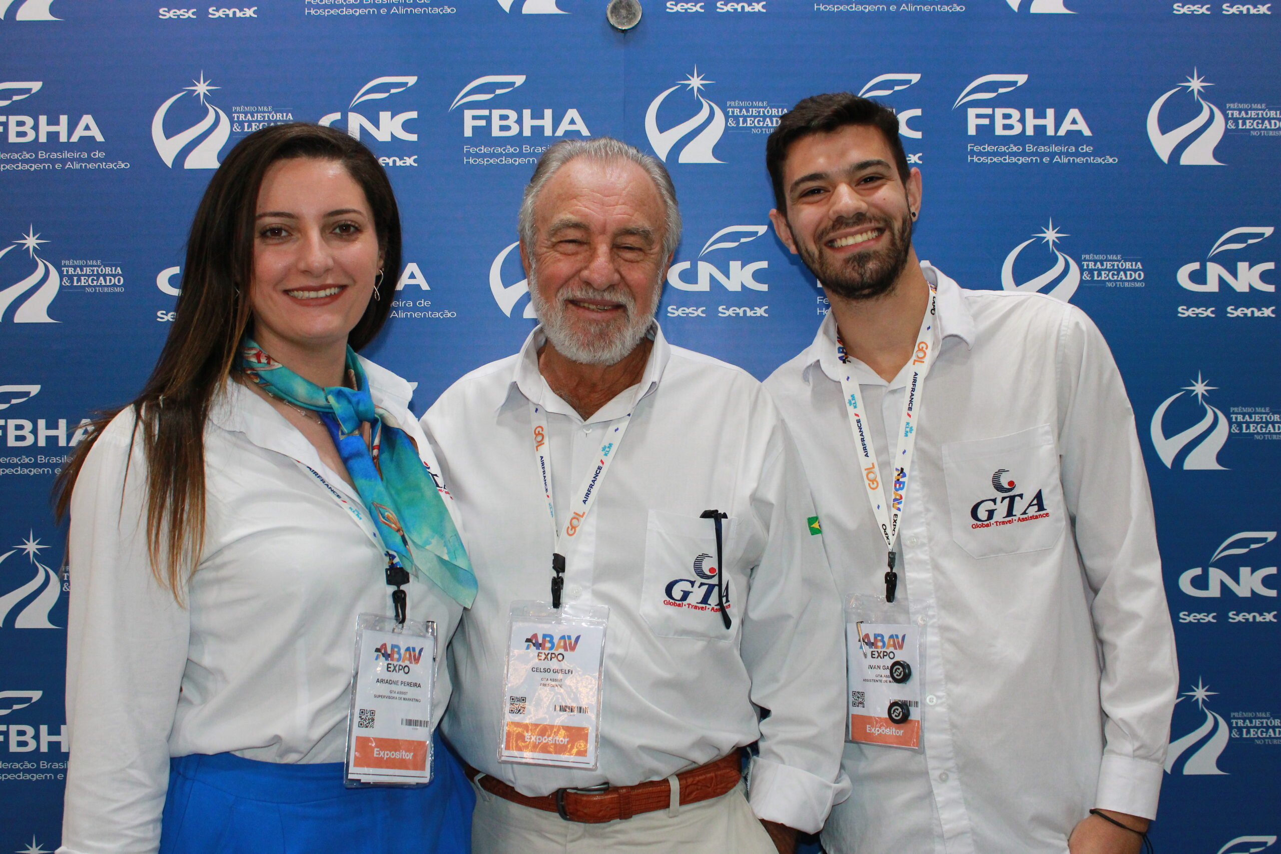 Ariadne Pereira, Celso Guelfi e Ivan Garcia, da GTA
