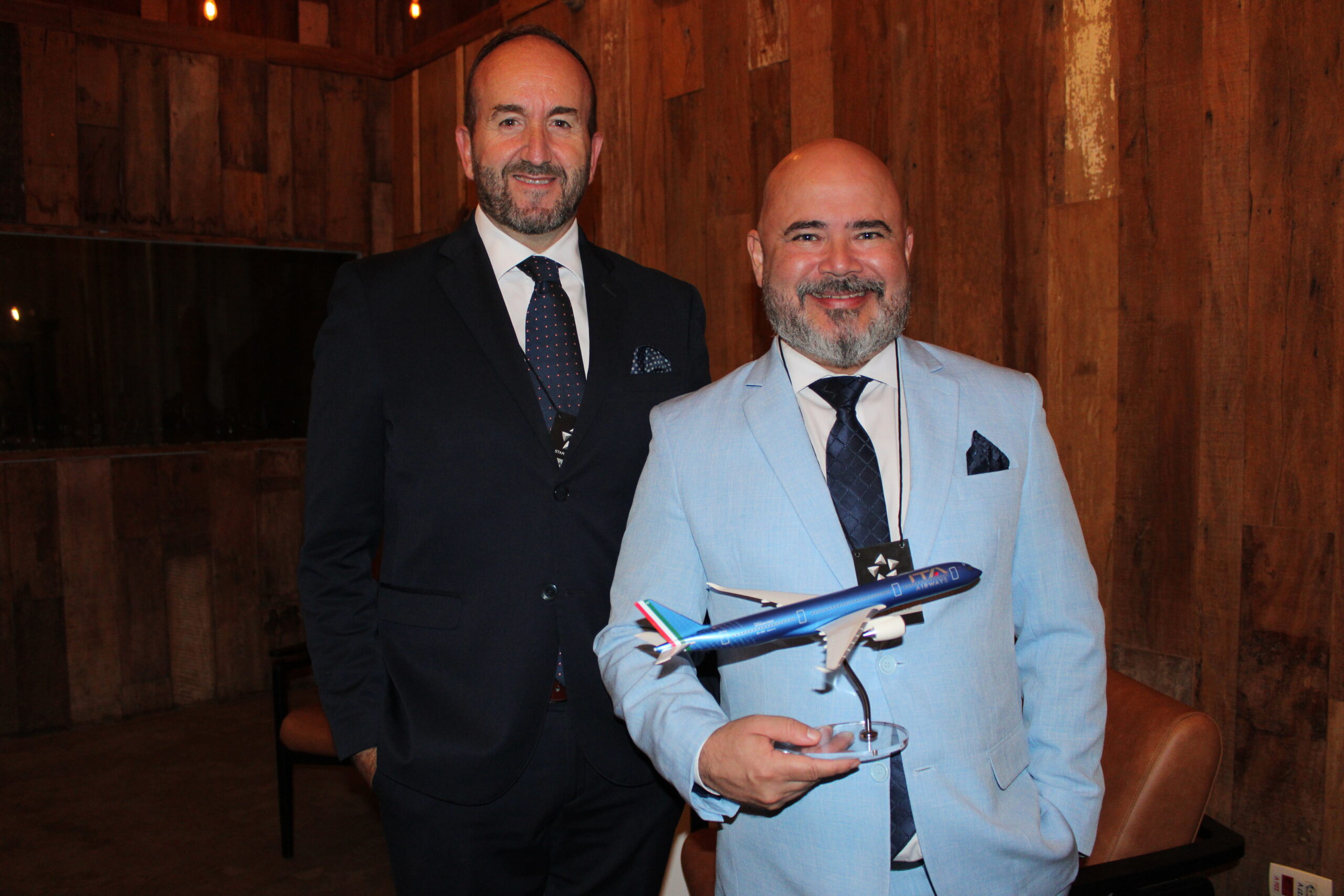 Andrea Taddei e Murilo Cassino, da ITA Airways
