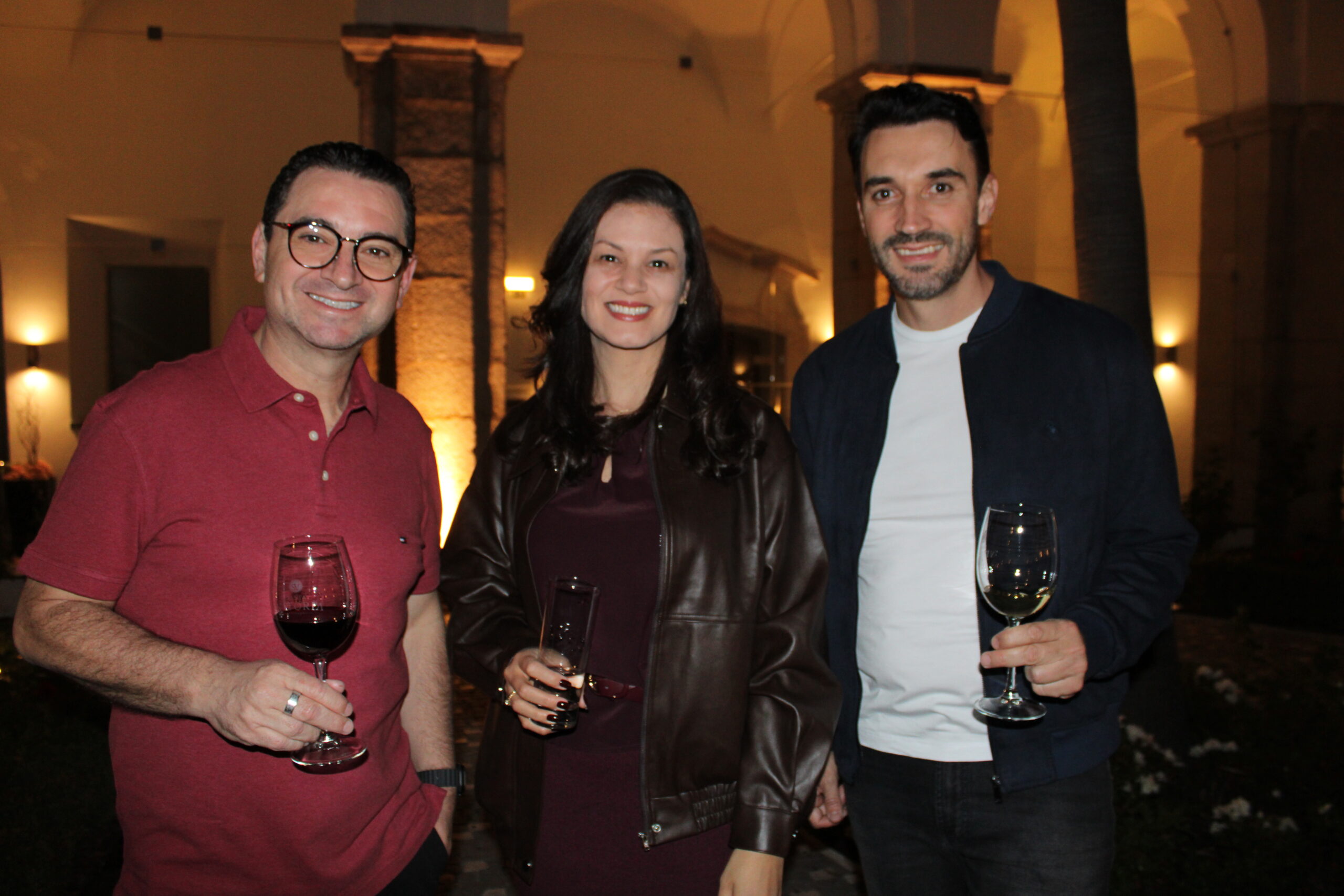 Benício Filho, da Atlantic Hub, Flávia Bosi, da Eminora, e Rafael Monteiro, da CNT