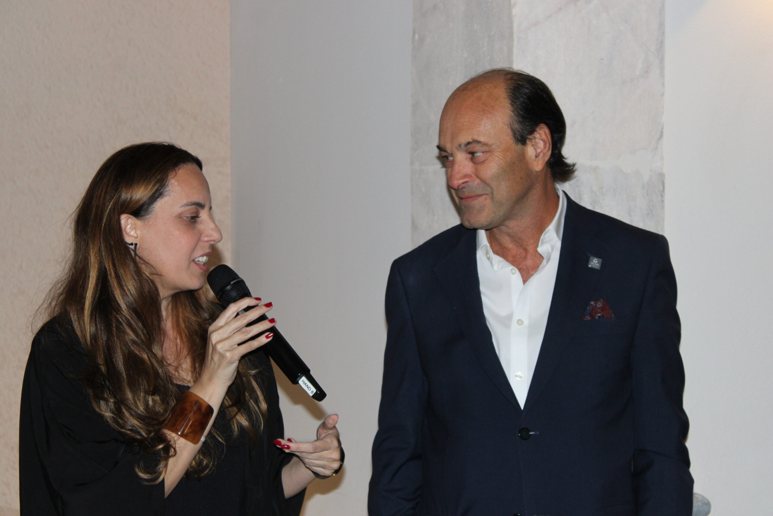 Marina Figueiredo, da Braztoa, e Pedro Ribeiro, do Vila Galé