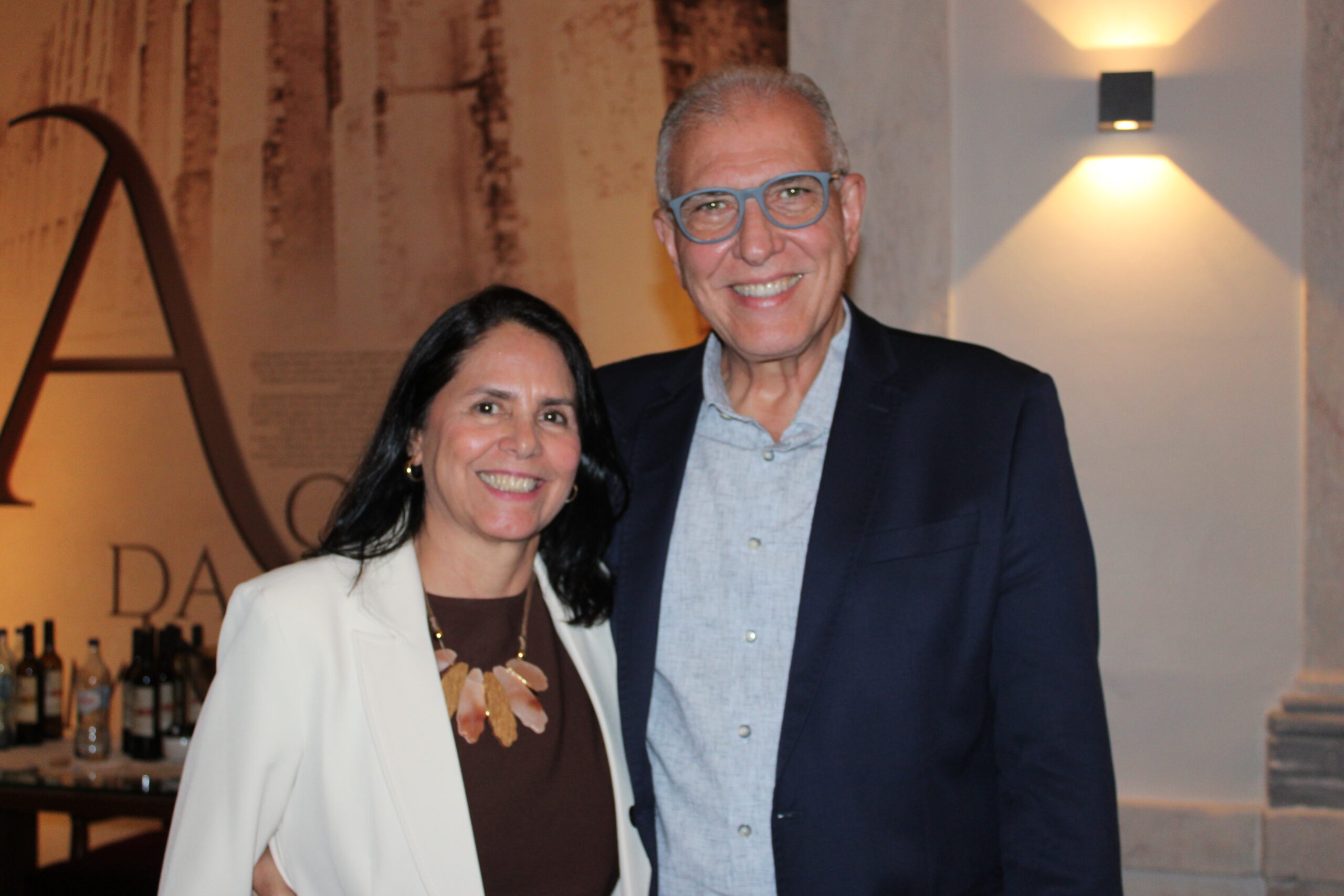 Rosimar Alves e Carlos Eduardo Pereira, da Bancorbrás