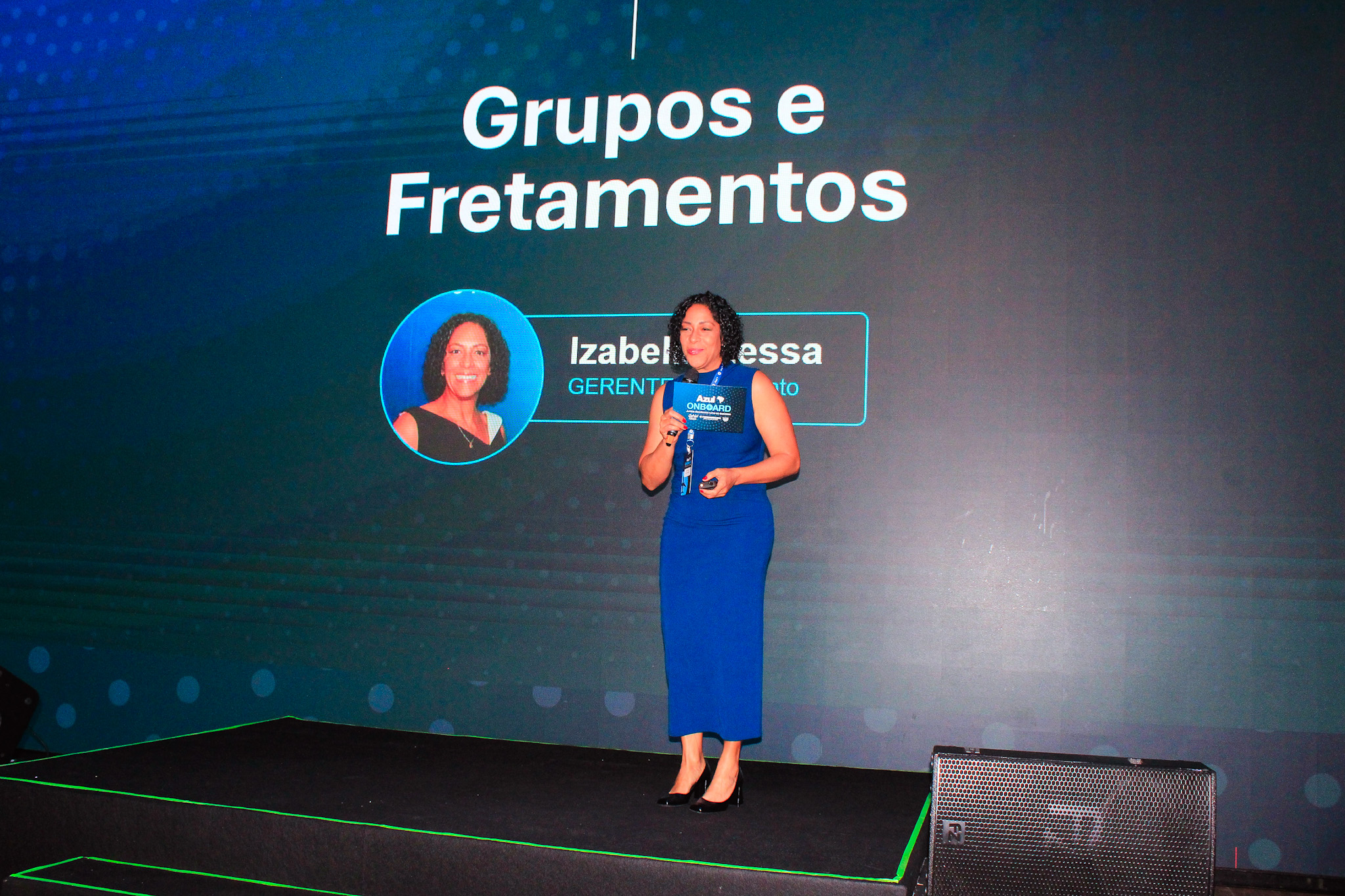 Izabel Lessa, gerente de Fretamento da Azul